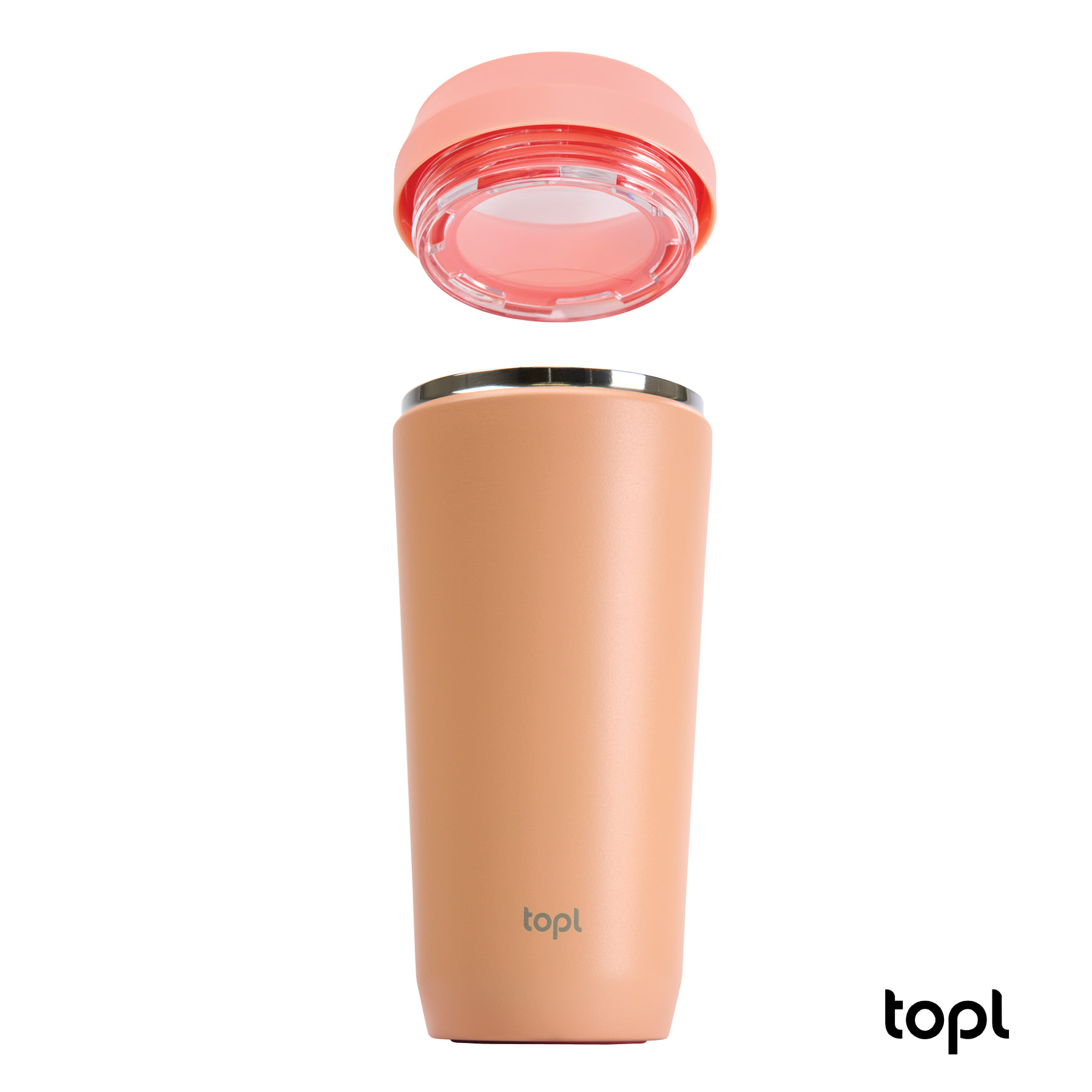 TOPL® 16 oz. Double Wall, Recycled Stainless Steel 360° Tumbler 127
