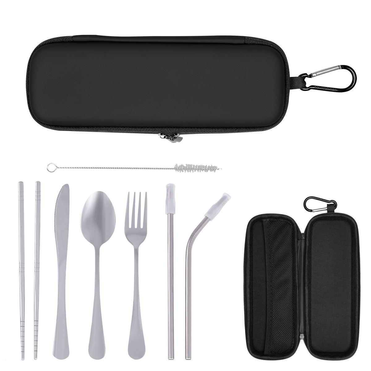 Dine N' Dash Travel Utensil Kit 8