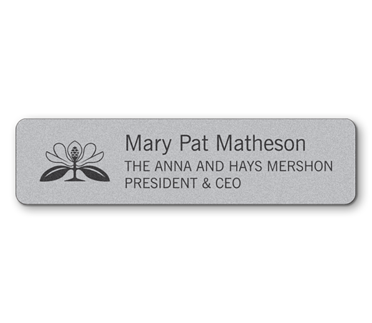 The Sparta engrave only name badge 0-3 sq" 3