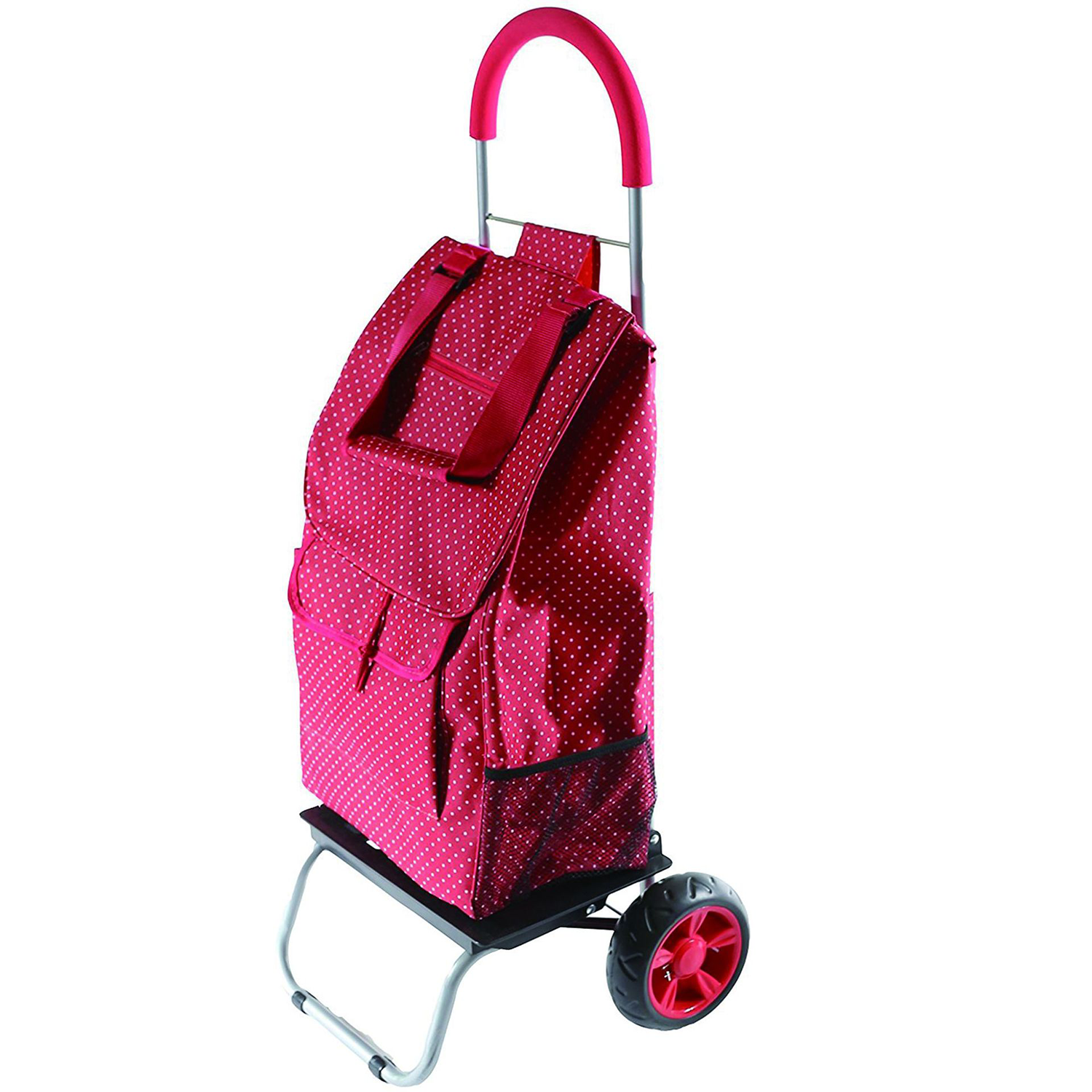Portable Foldable Shopping Cart w/ Wheels 3