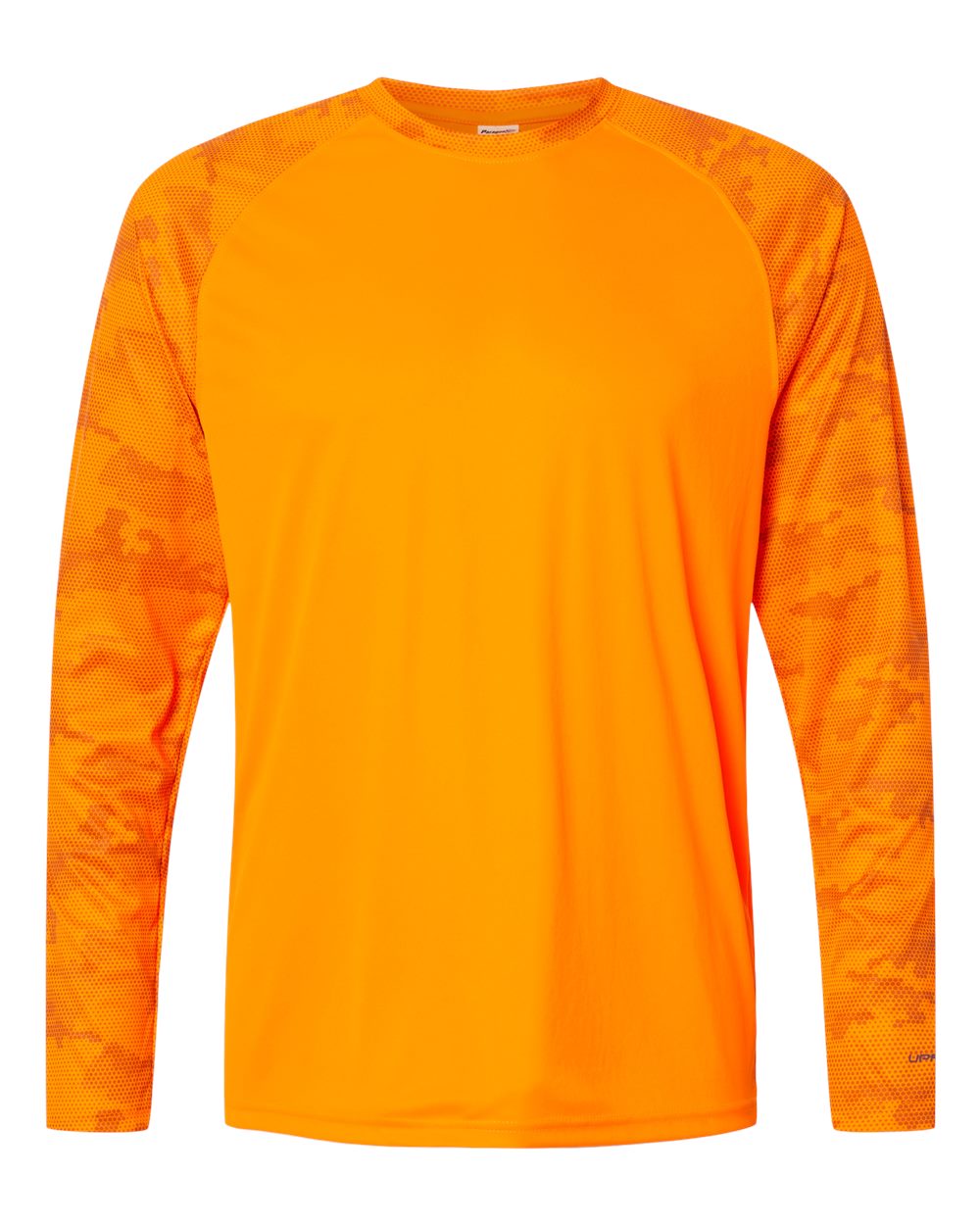 Unisex Cayman Performance Camo Colorblocked Long Sleeve T-Shirt - 216 70