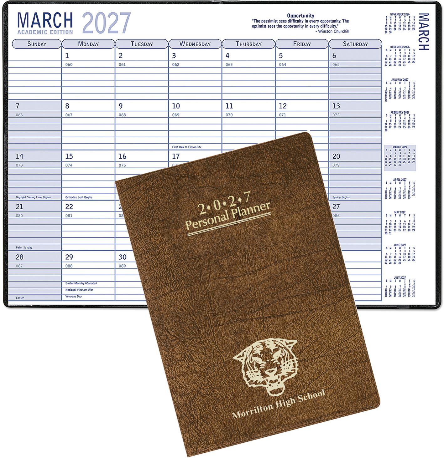 GNU 7X10 ACADEMIC MONTHLY 18