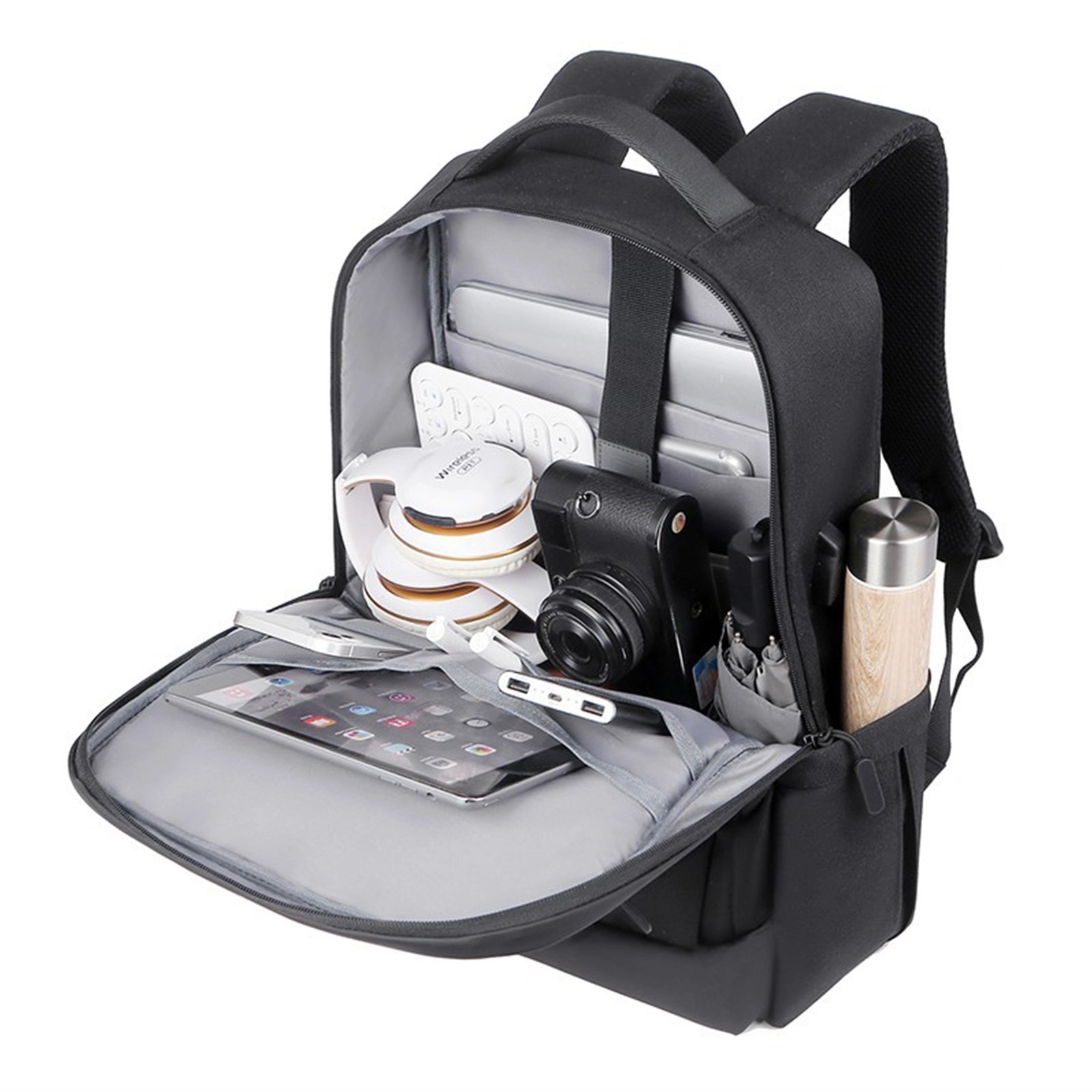 15.6 Inch Travel Laptop Backpack With Usb Charging Port 2