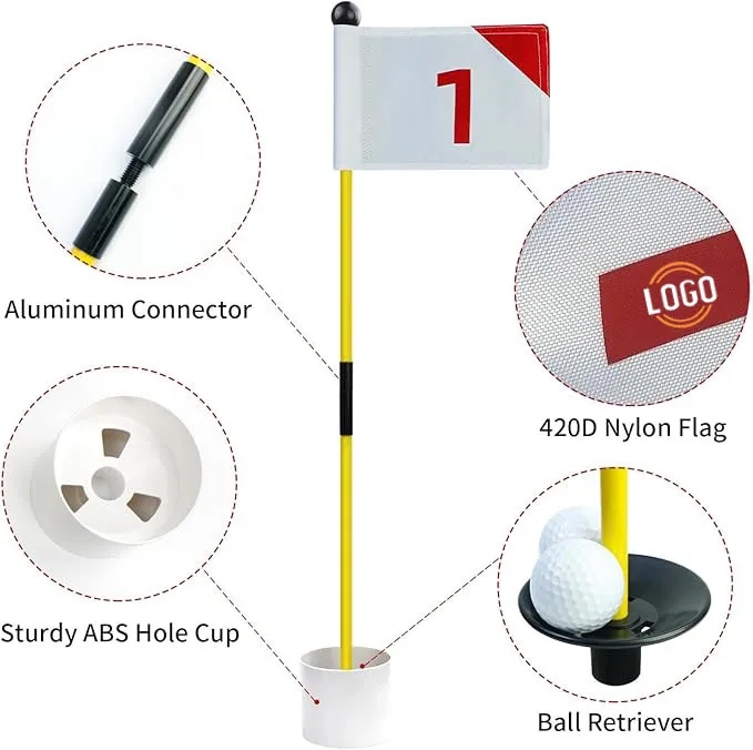 Golf Flags Flagstick Mini 6