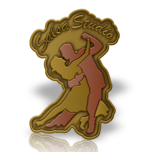 Zinc Alloy Lapel Pin with Dual Plating 3