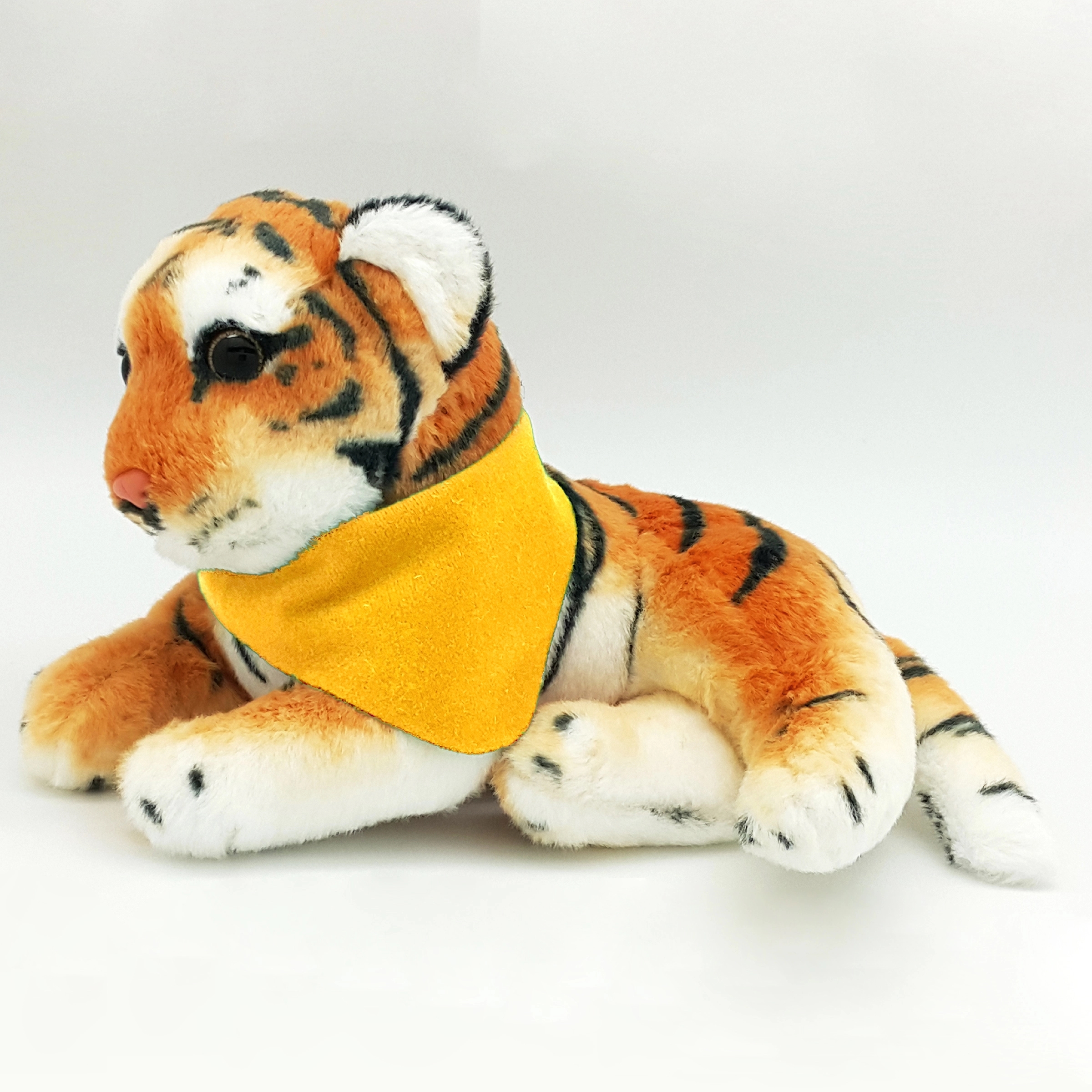 8" Jungle Animals Sitting Bengal Tiger 10