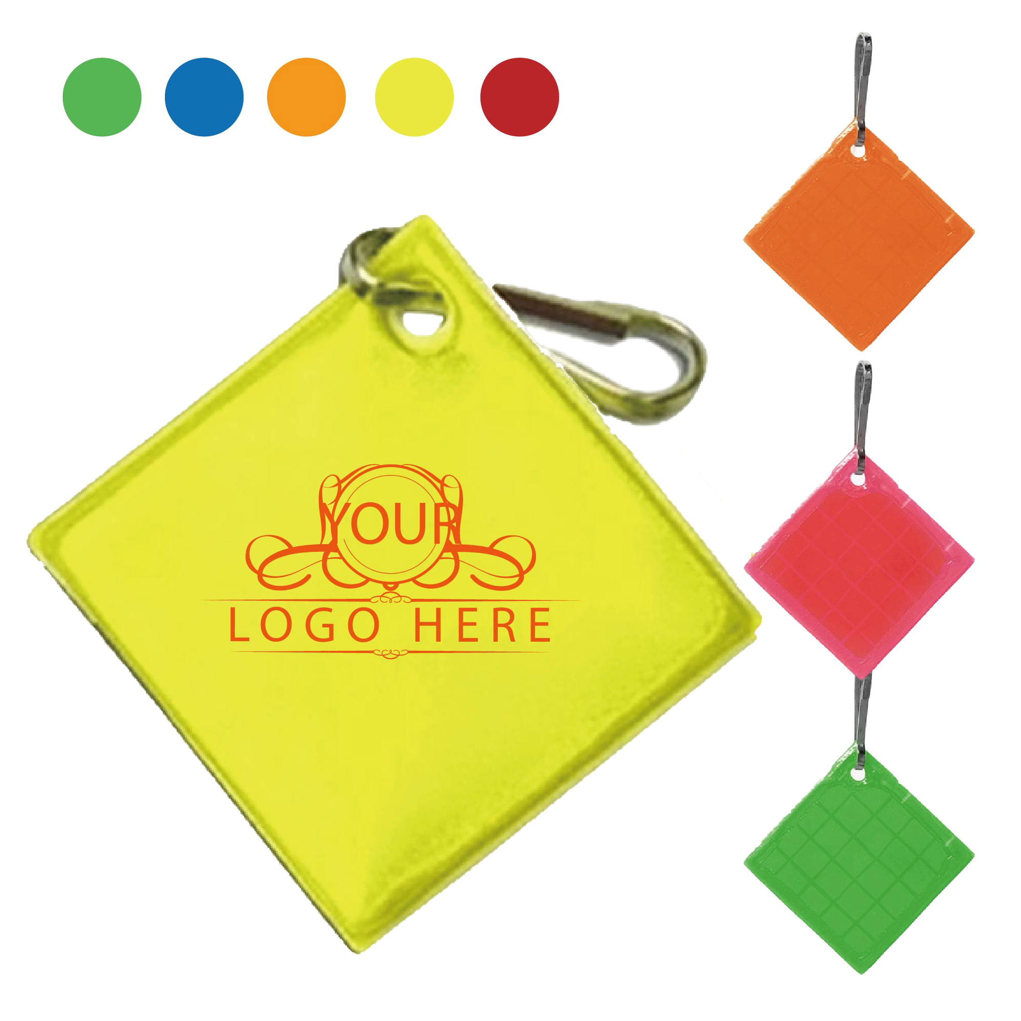 Traffic Safety Reflective Keychain 2