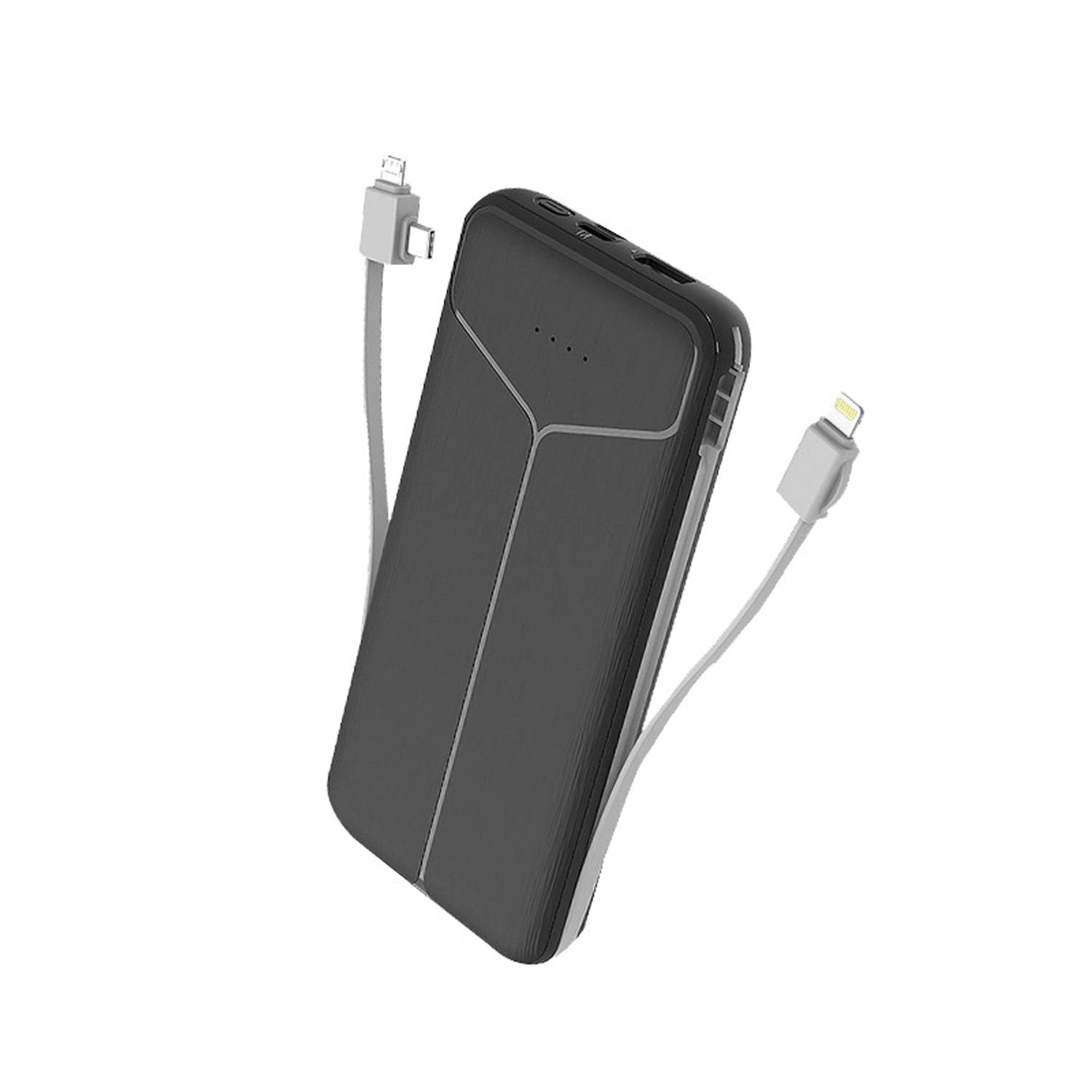 10,000mAh Portable Power Bank w/ Cable Wall Plug 2