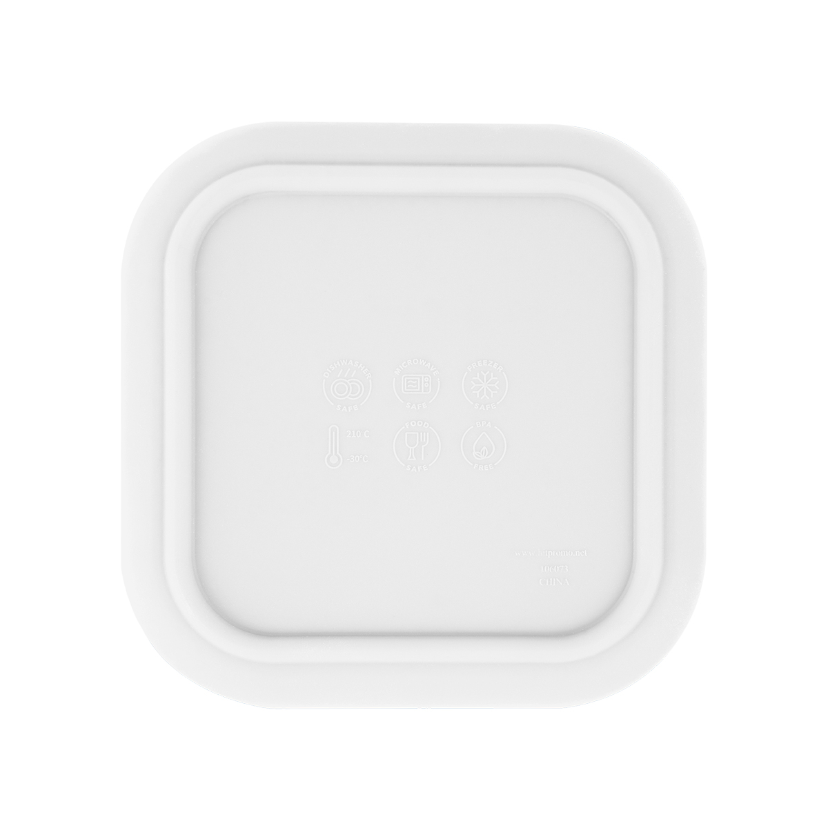 Square Silicone Food Container 8