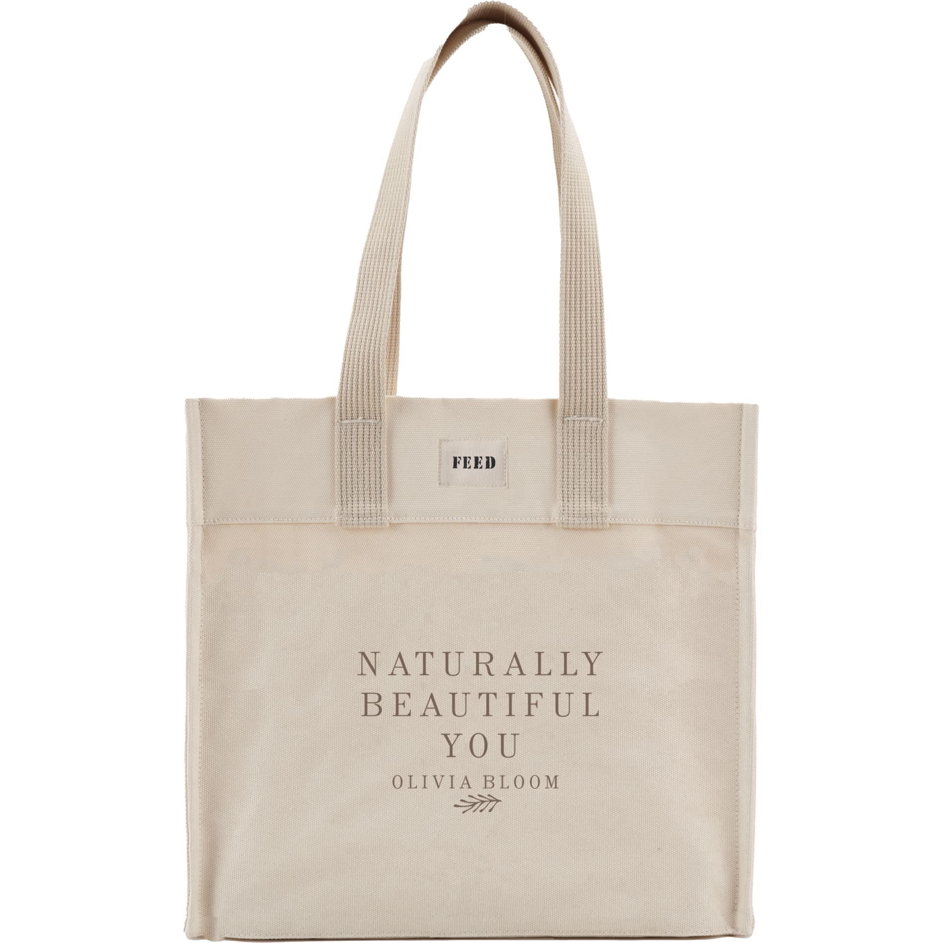 FEED Organic Cotton Market Tote, custom tote bag with logo imprint 48