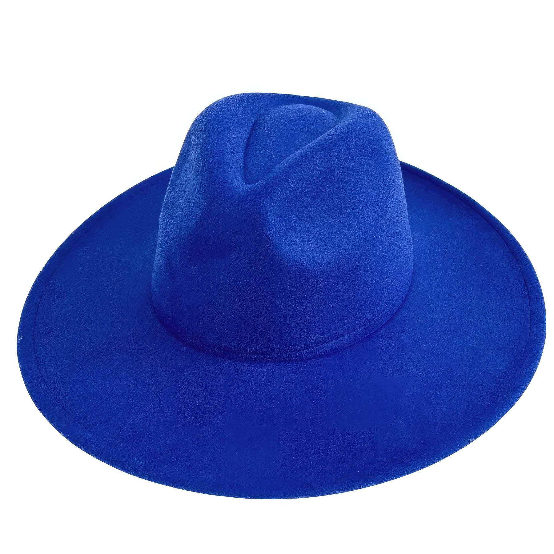 Custom Wide Brim Fedora Hats for Women Mens 3