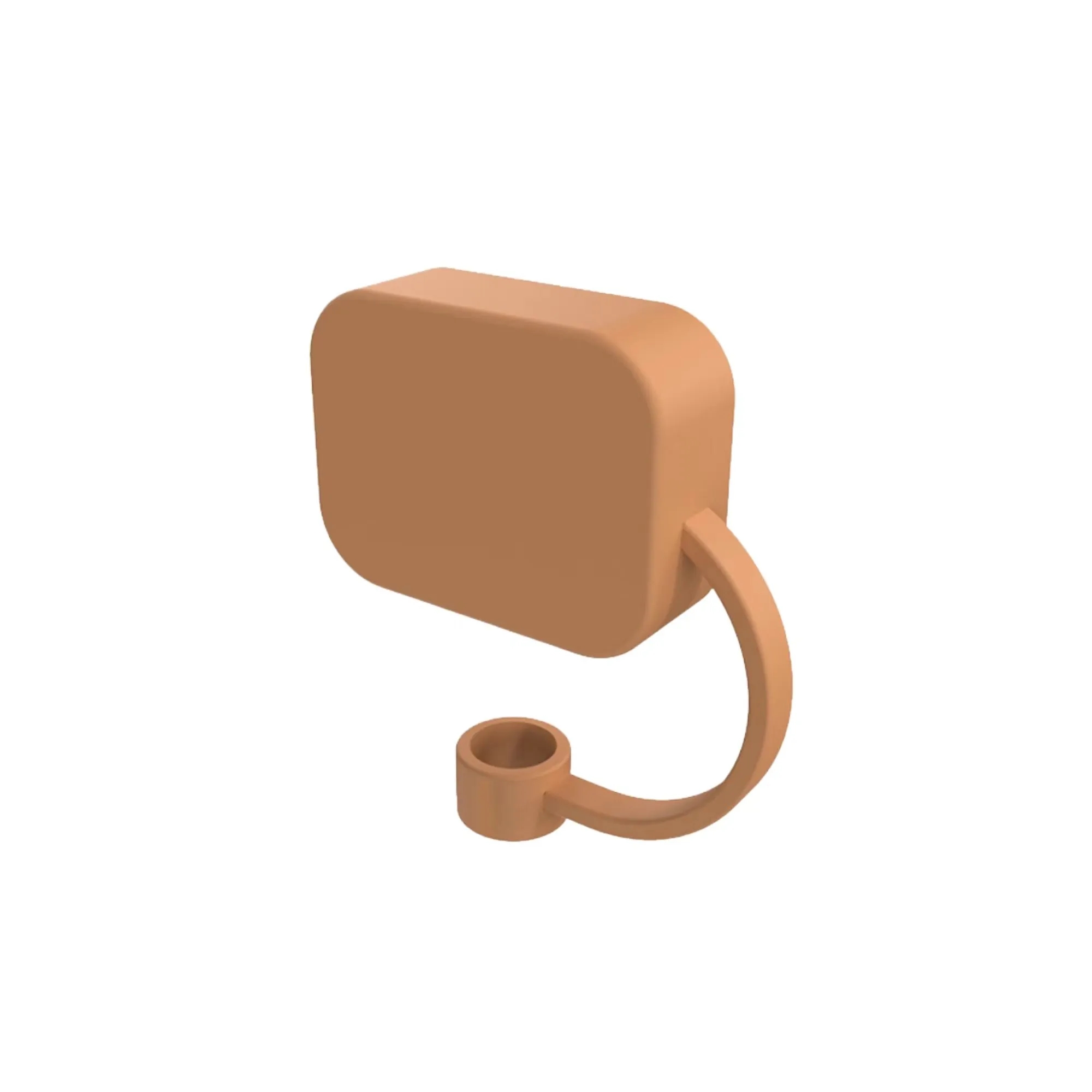 Square Silicone Dustproof Straw Cap 5