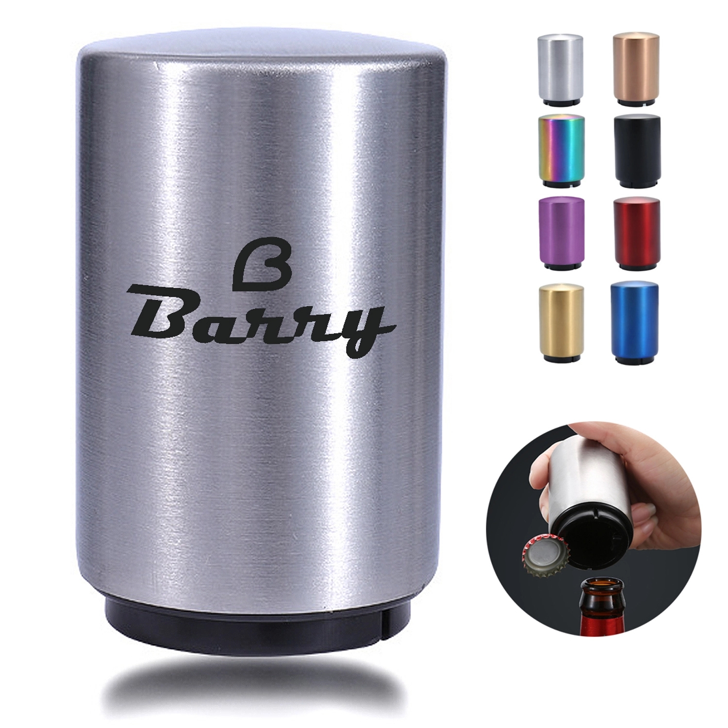 Stainless Steel Automatic Bottle Opener 3