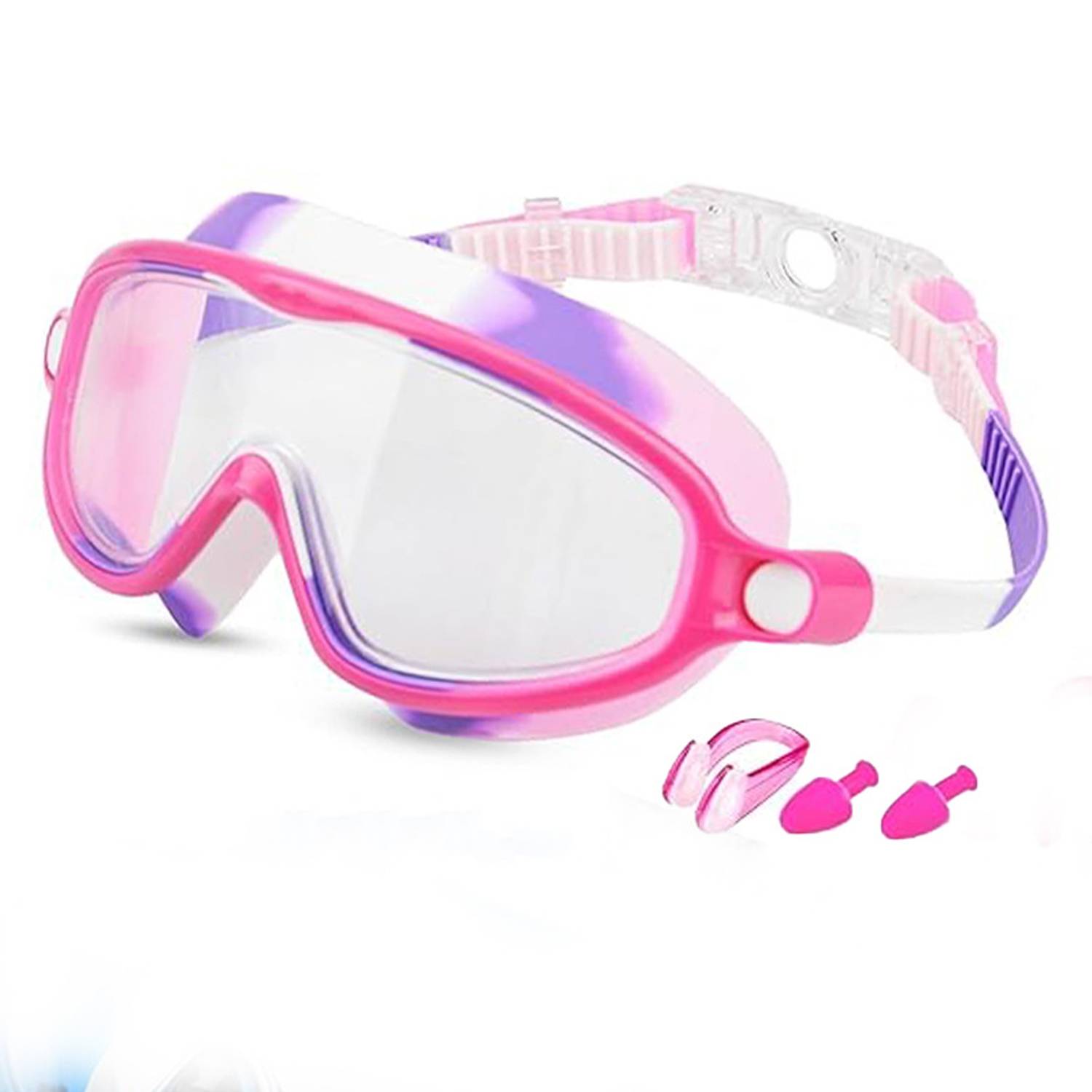 Adjustable Kids' Swim Goggles – UV Protection & Anti-Fog 8