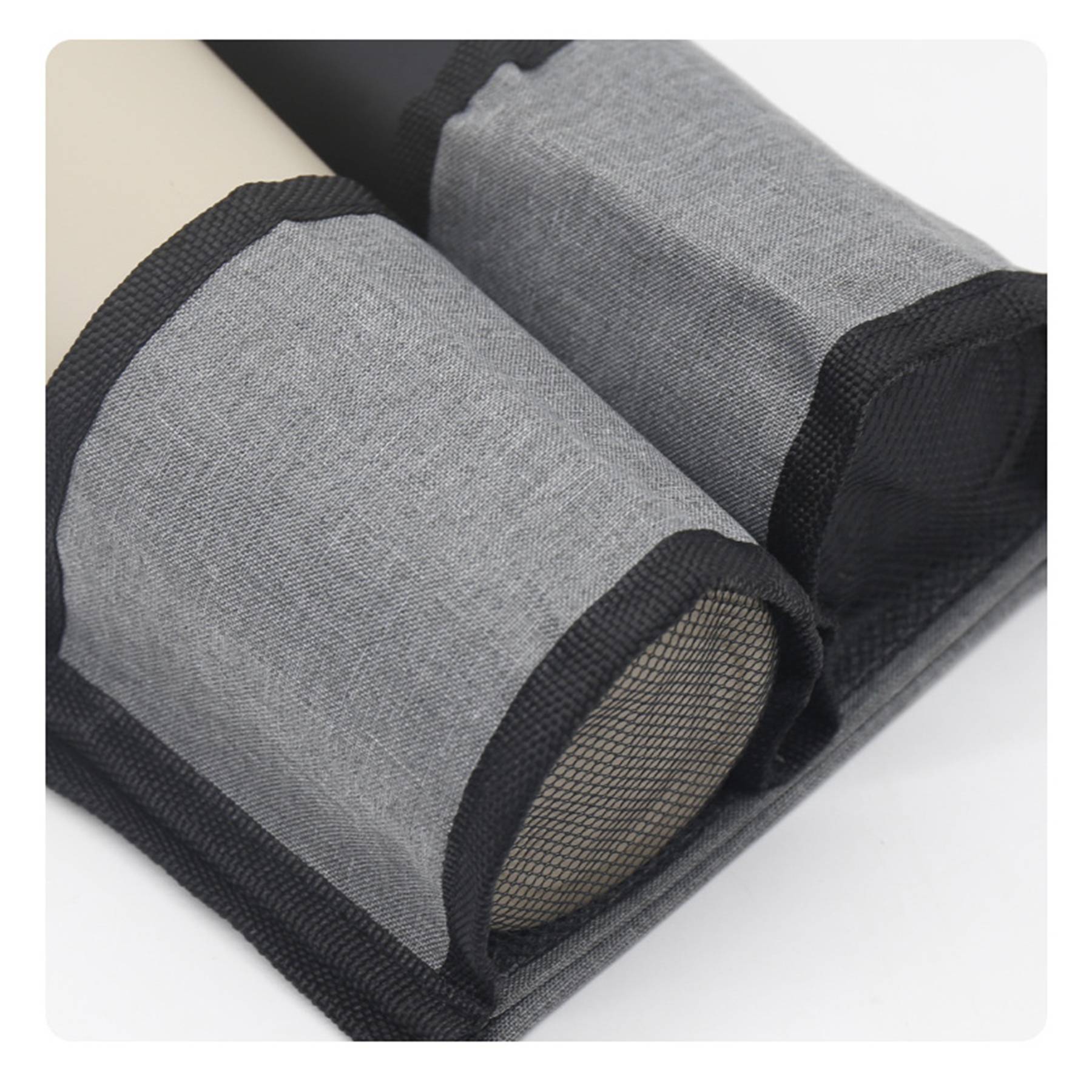 Multifunctional Storage Trolley Case Portable Cup Holder Bag 4