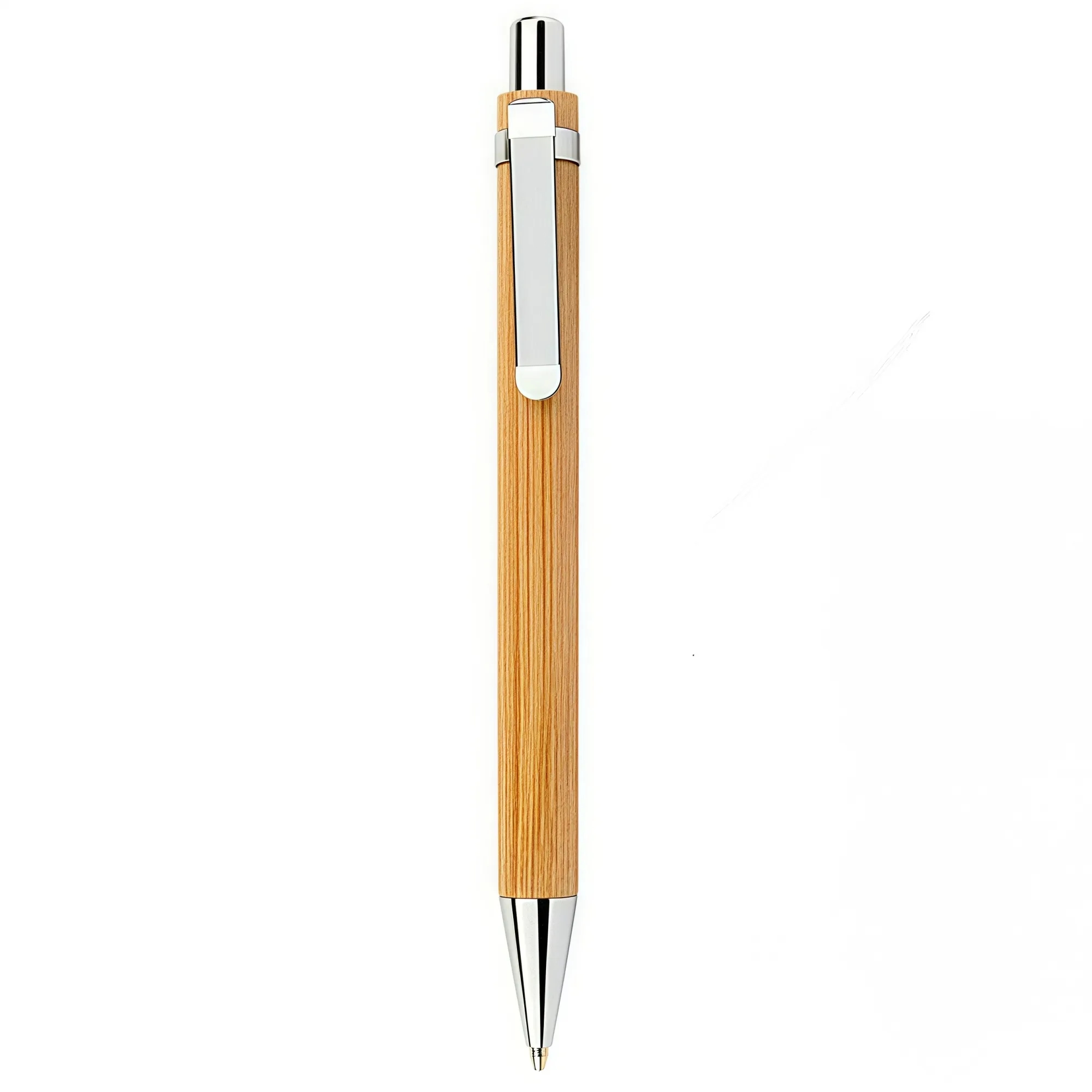 Premium Bamboo Retractable Ballpoint Pen 7