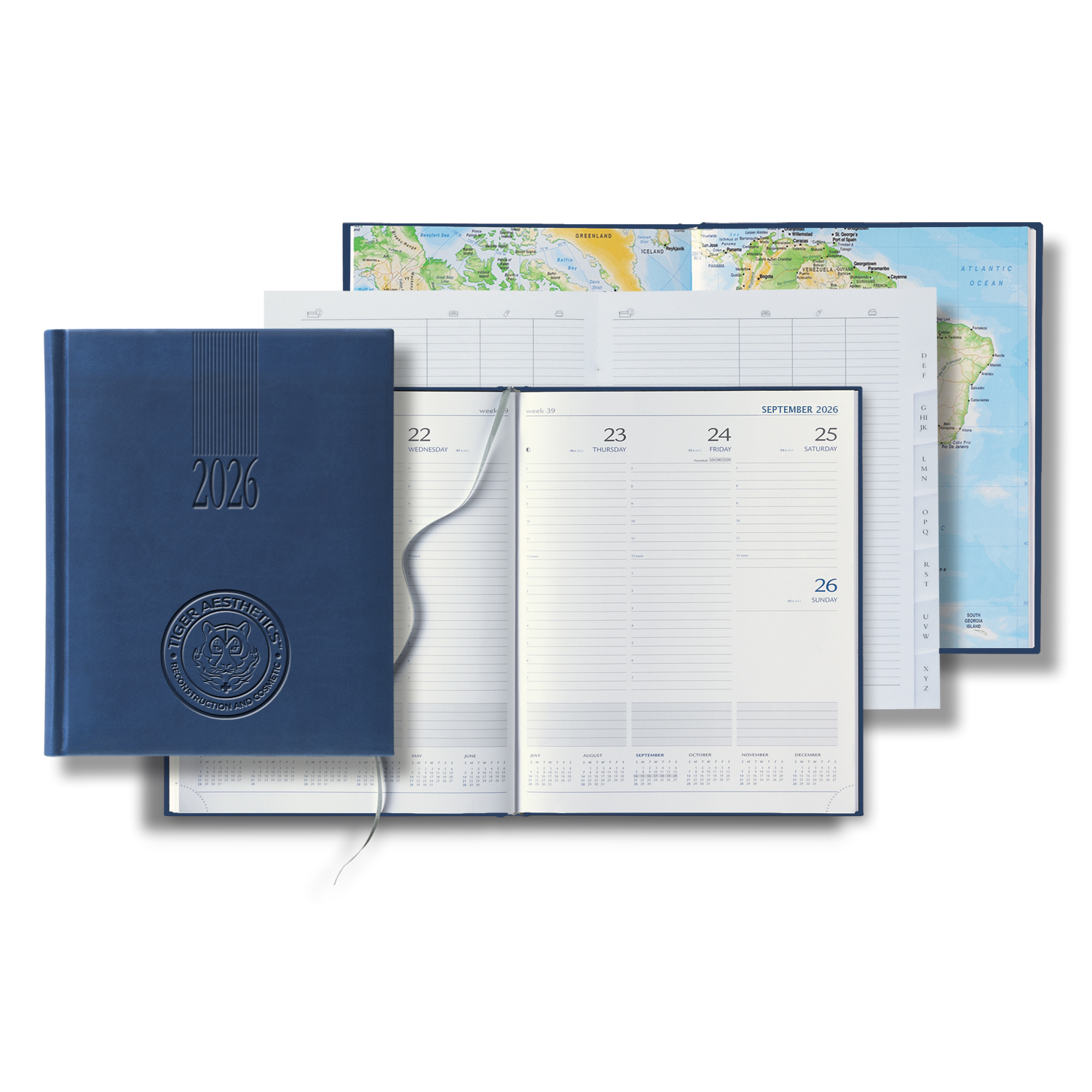 Castelli Tucson Grande Desk White Page Weekly Diary 1