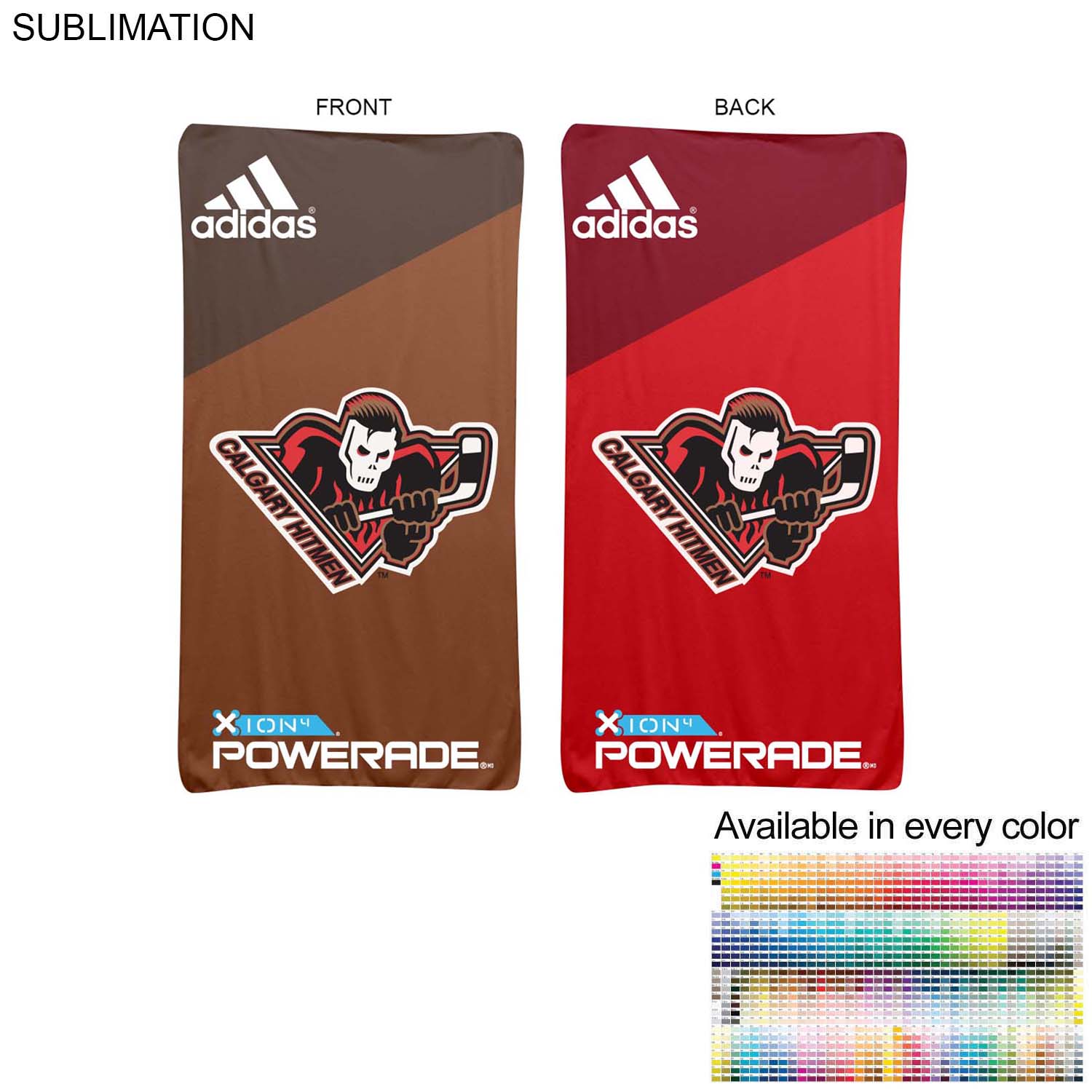 Ultra Soft and Smooth 2-Tone Microfleece Blanket, 30x60, Sublimated Edge to Edge 2 sides 5
