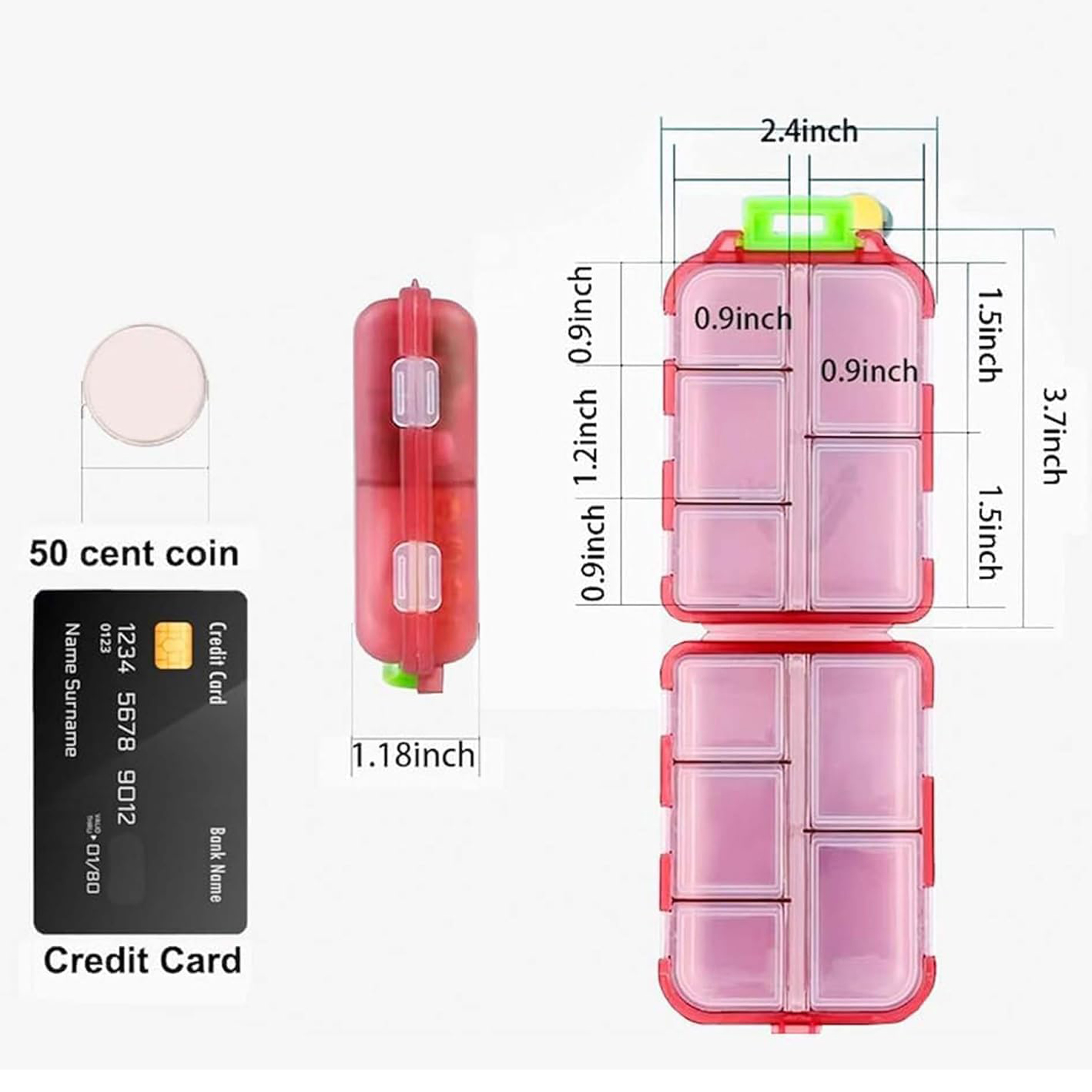 Travel Pill Organizer 2