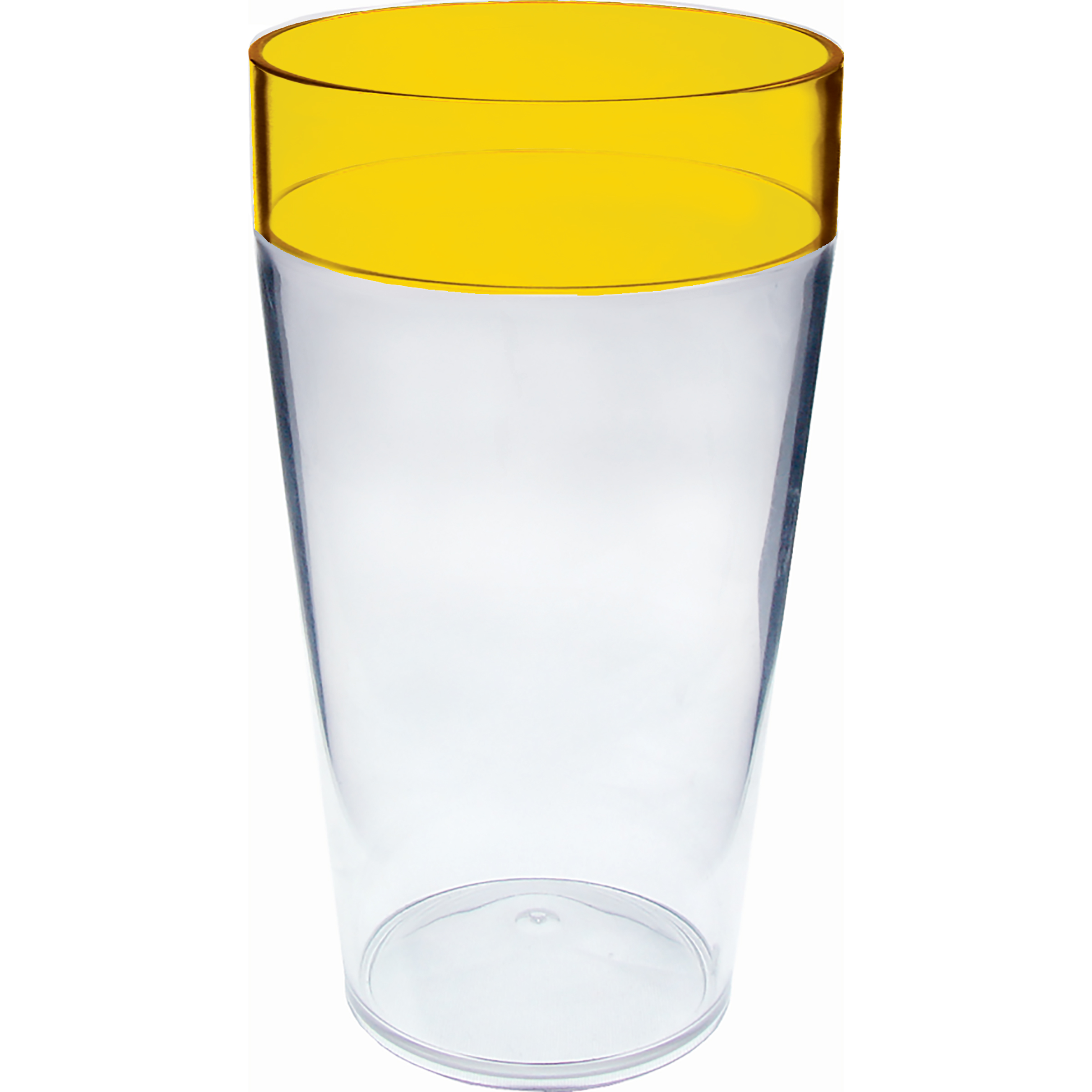 20oz Plastic Mix and Match Rim Color Cup 19