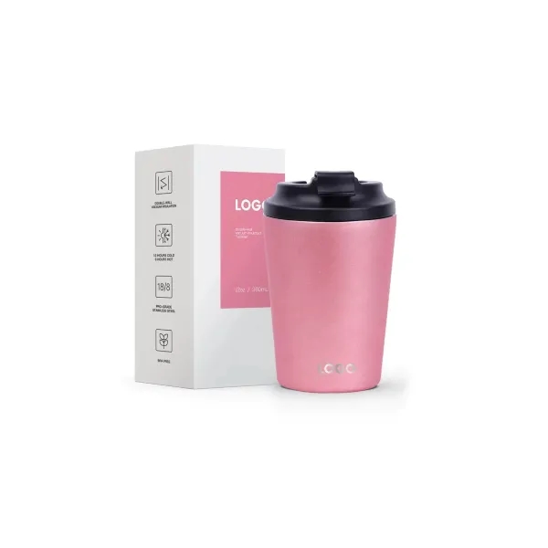 8oz. Double Wall Stainless Steel Water Bottle 3