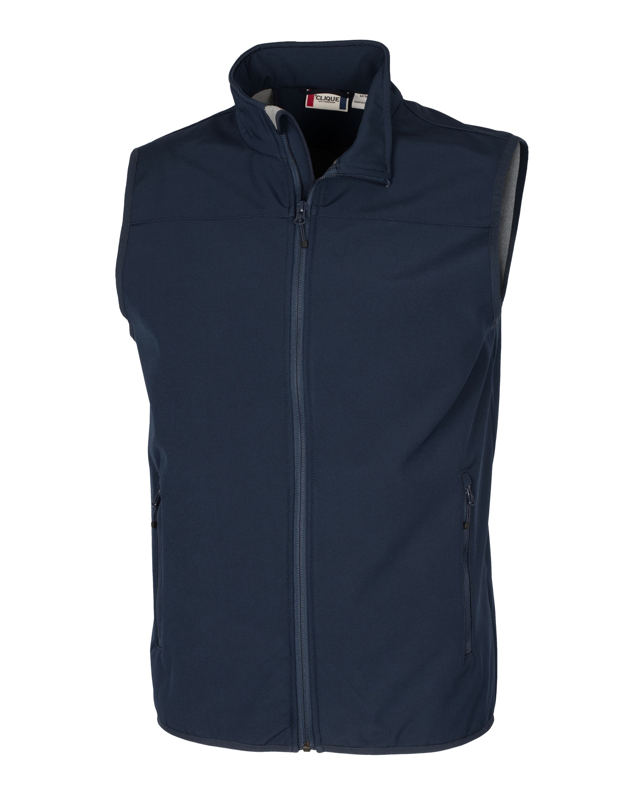 Clique Trail Recycled Stretch Softshell Mens Full Zip Vest 3