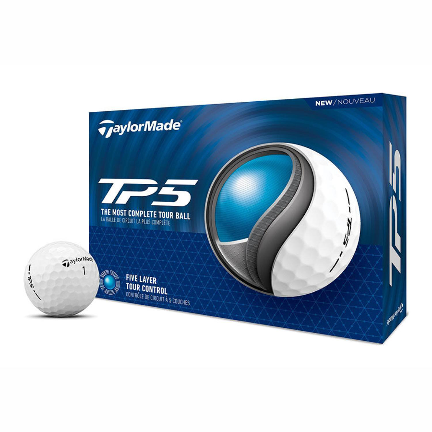 TaylorMade® Softest Five Layer TP5 Golf Balls 2