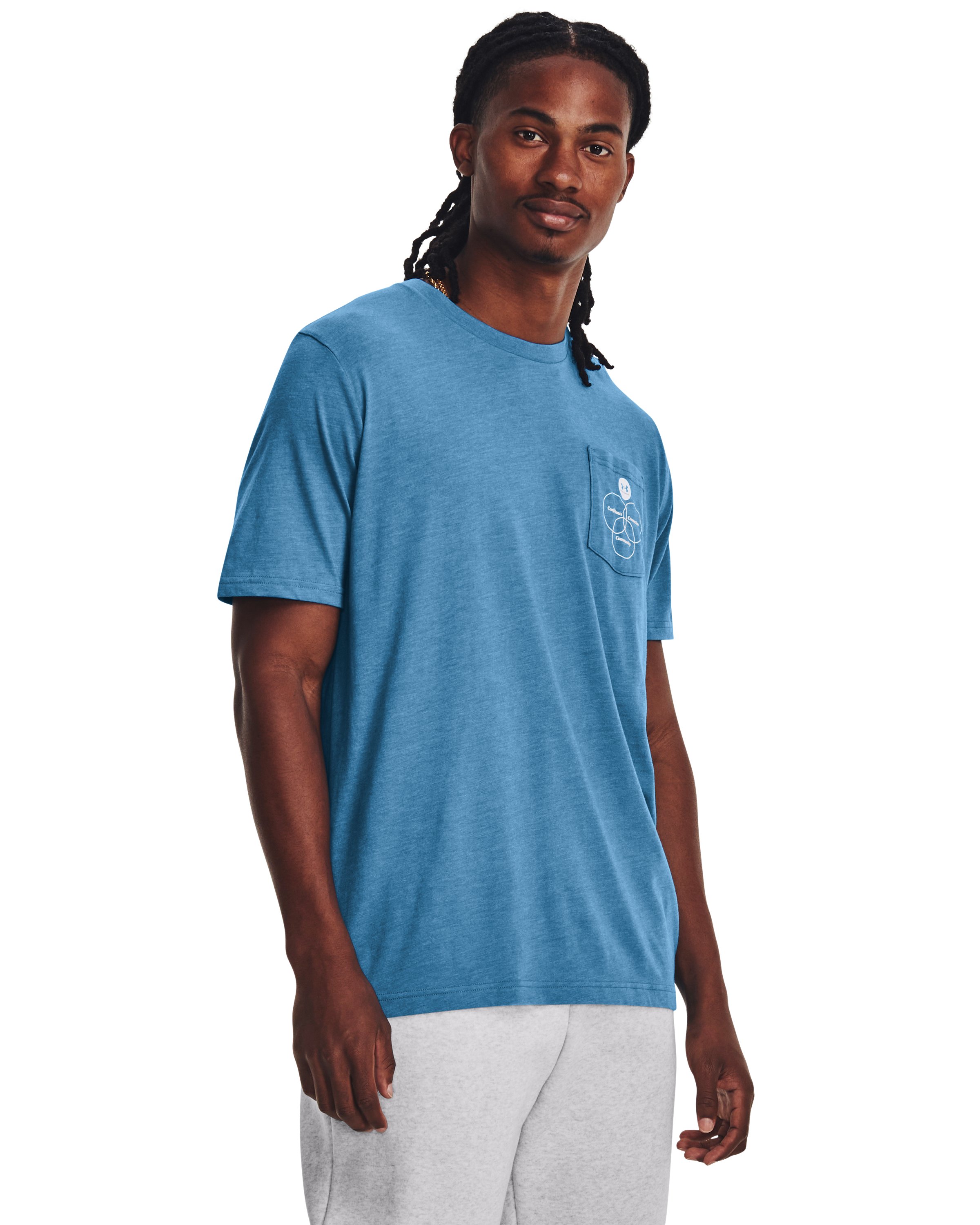 Men's UA Left Chest Confidence, Connection, Community Short Sleeve  3