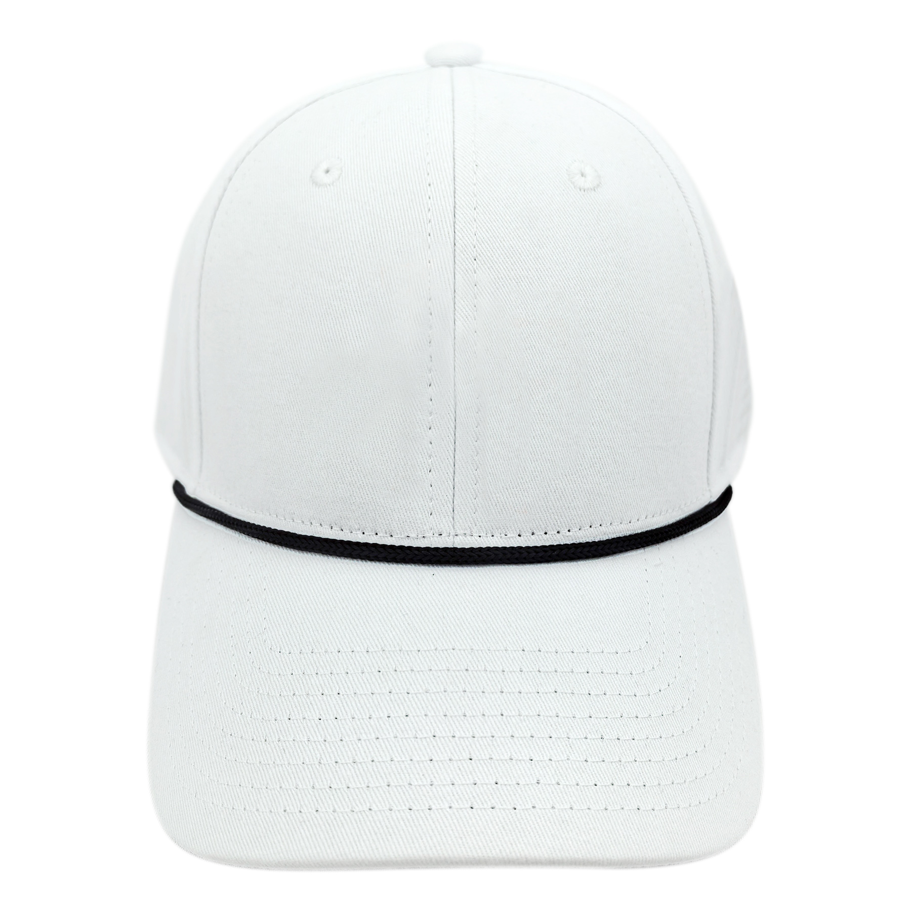 3D Embroidery 6-Panel Cotton Baseball Cap With Cord 9