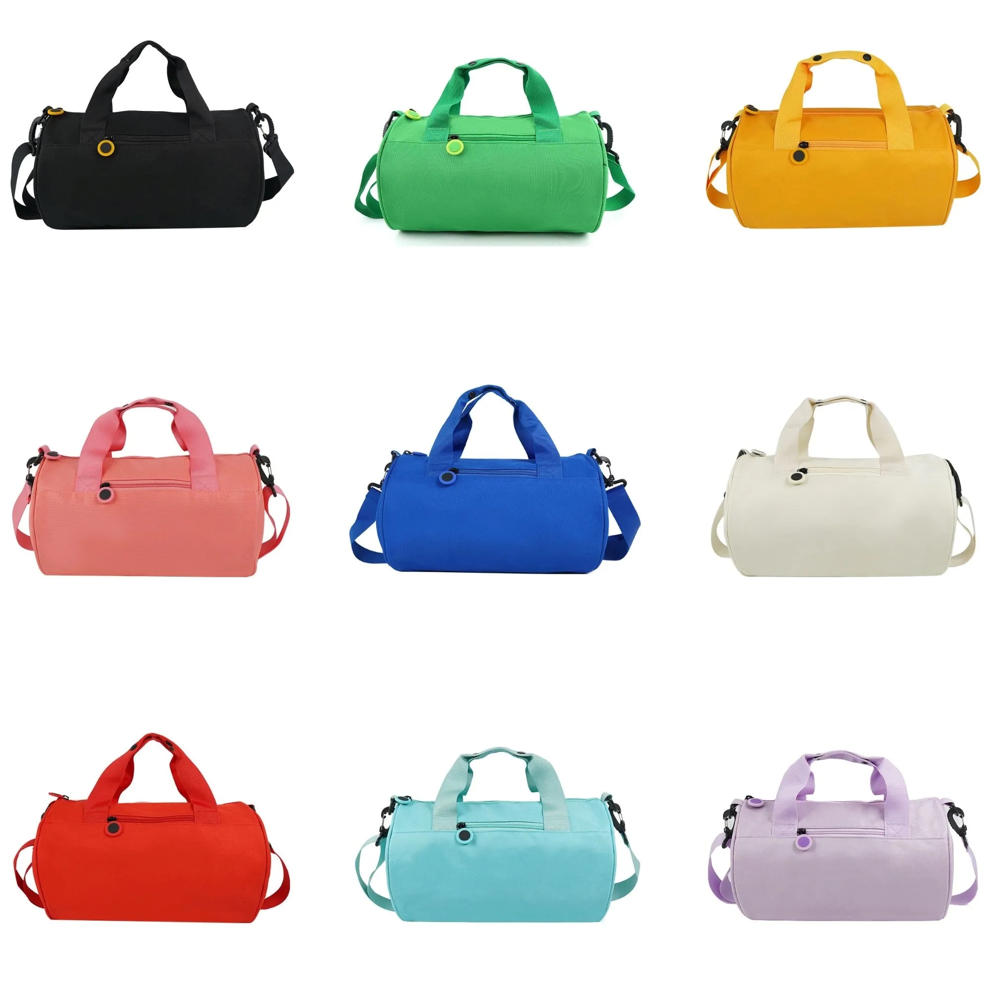 Lady Cylinder Waterproof Small Travel Bag 4