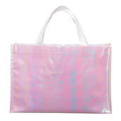 Iridescent Non-Woven Shopper Tote 2