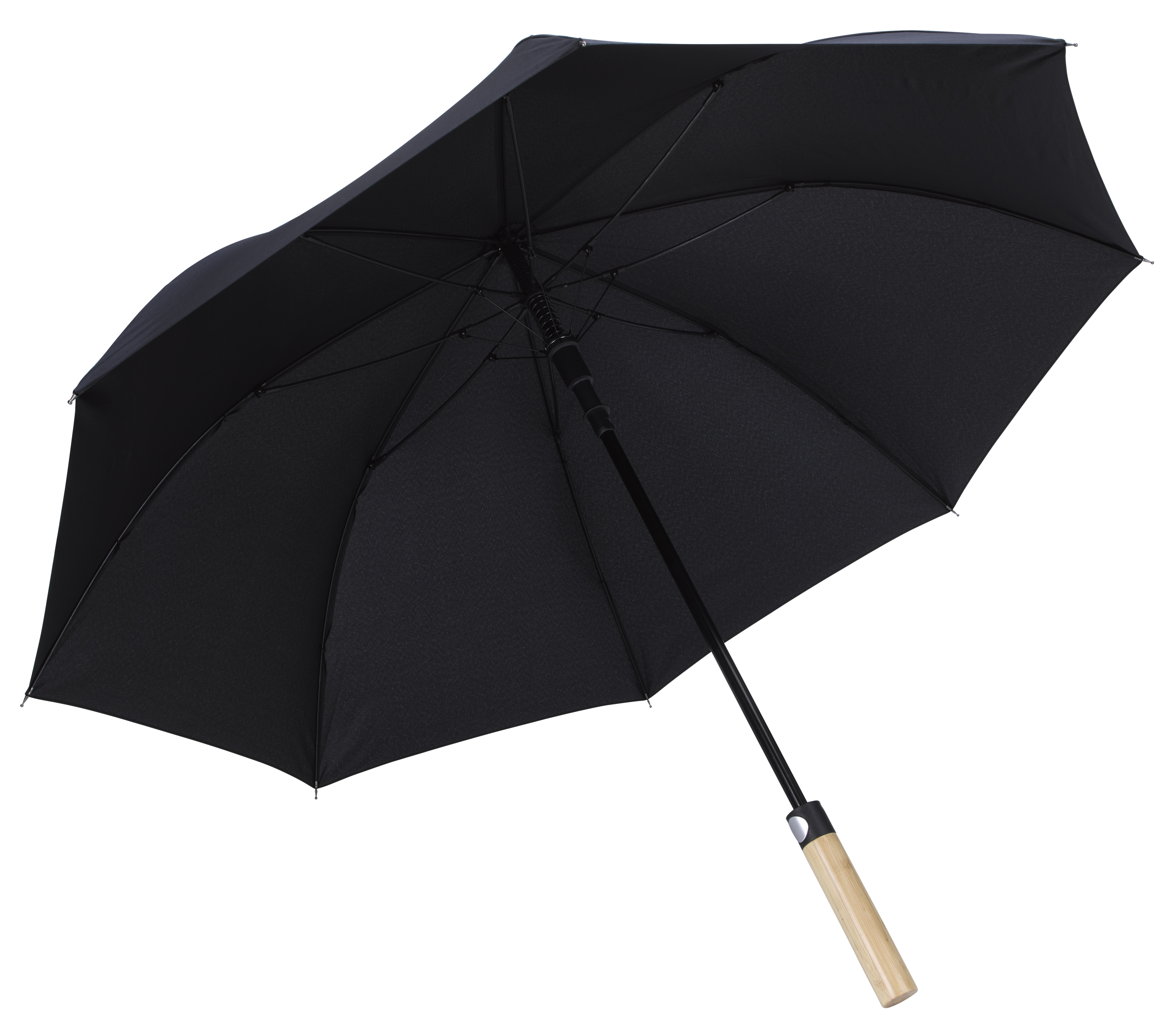 Shed Rain™ 50" RPET Bamboo-Handled Auto-Open Stick Umbrella 23