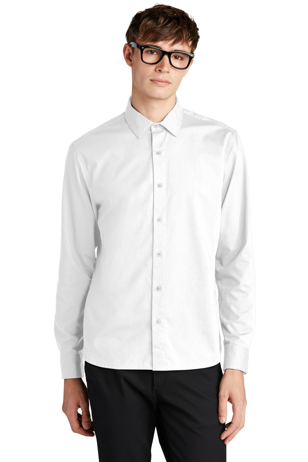 Mercer+Mettle Long Sleeve Stretch Woven Shirt MM2000 29
