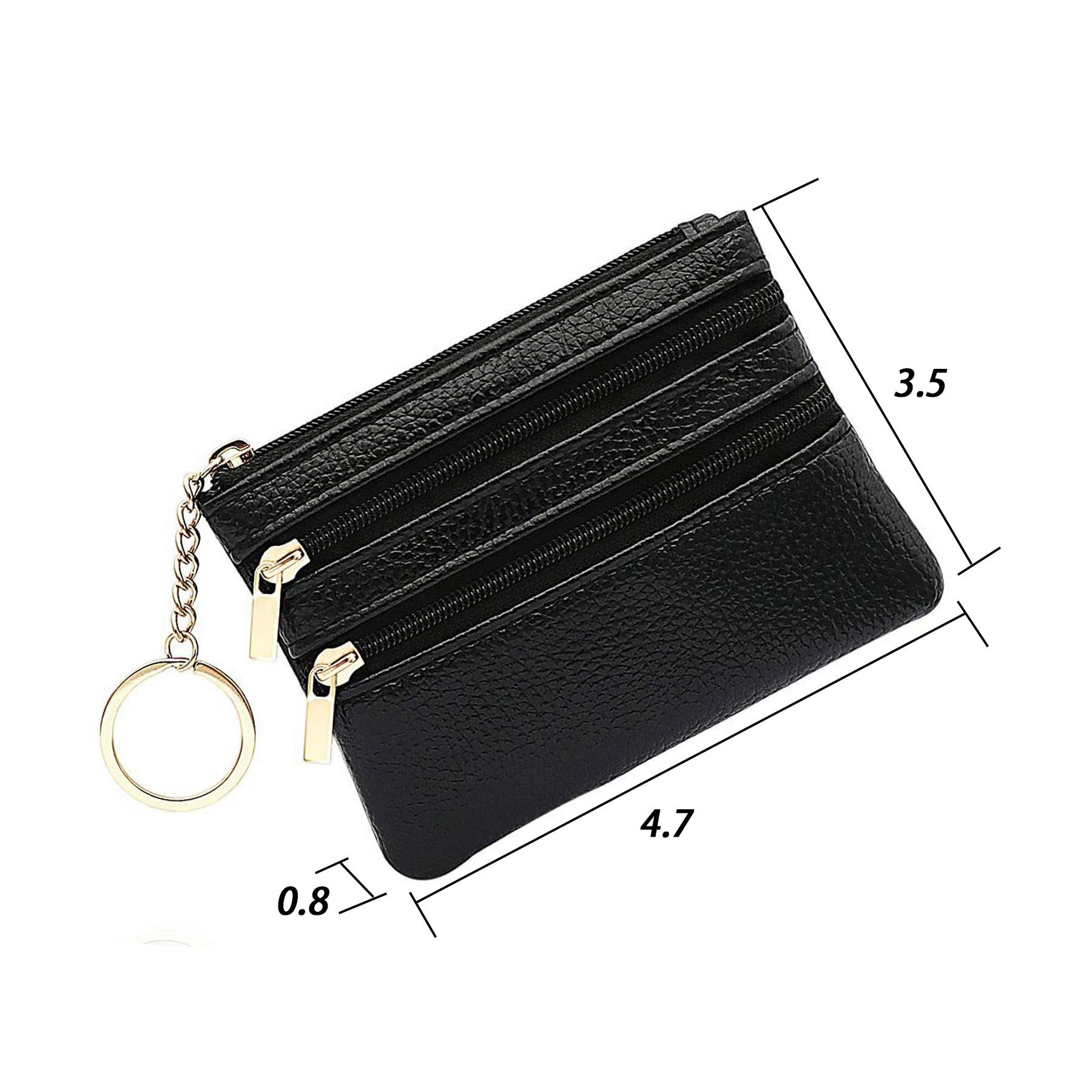 RFID-Blocking Waterproof Mini Wallet with Keychain 5