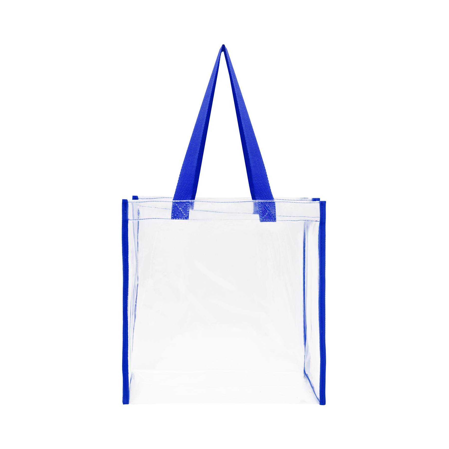 Stadium Approved Clear Transparent Pvc Tote Bag (12"X12"X6") 9