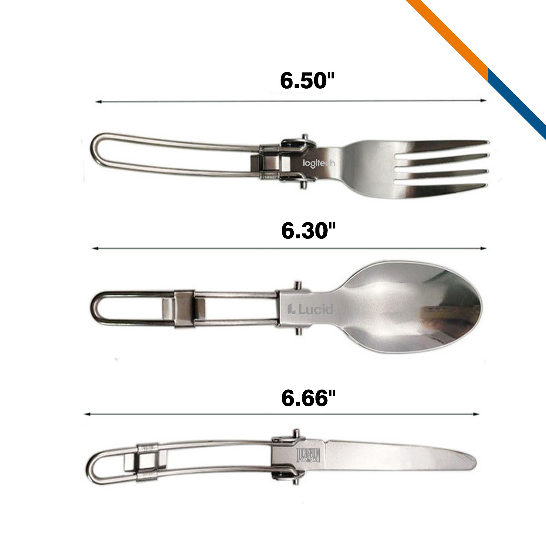 Samie Foldable Cutlery Set 2