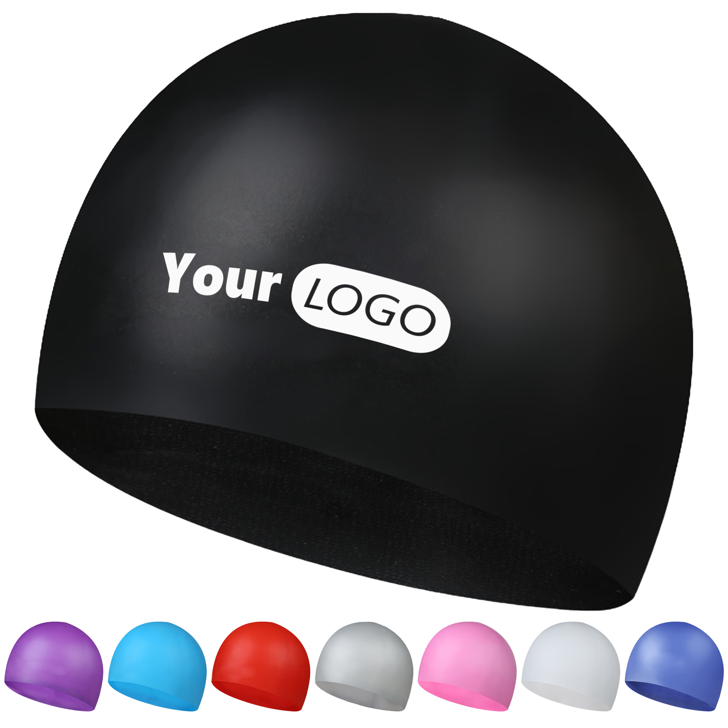 Silicone Hair Care Swim Cap 8