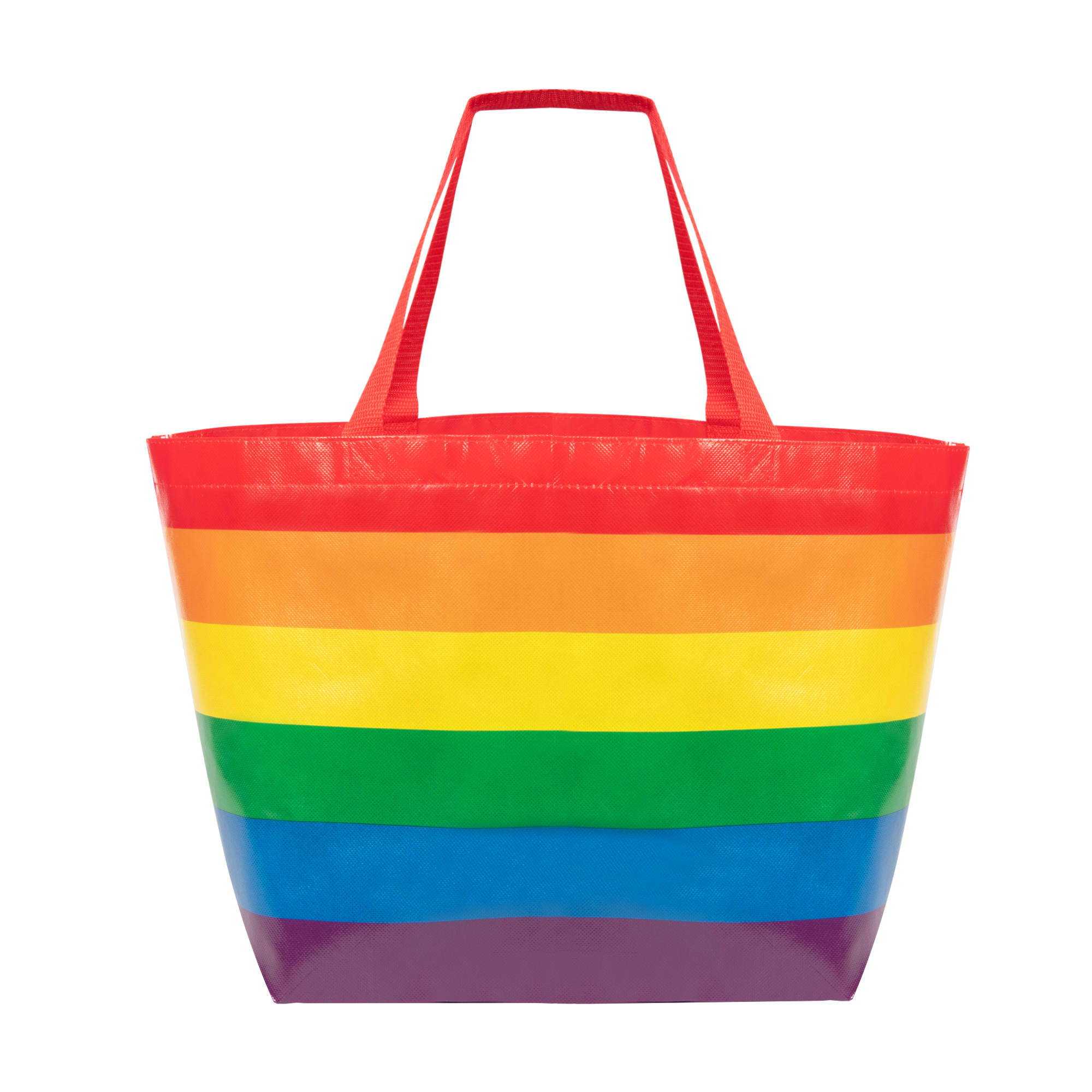 Rainbow Laminated Non-Woven Tote Bag 3