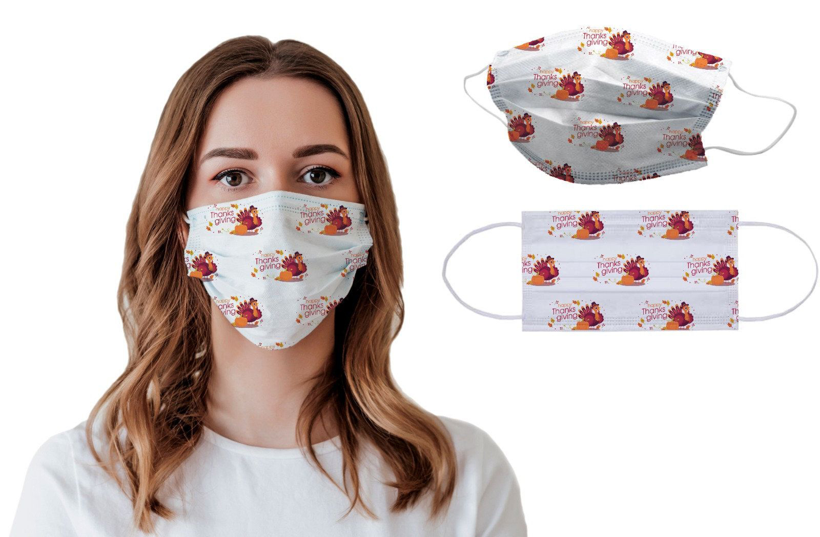 Custom Printed 3 Ply Face Mask 7