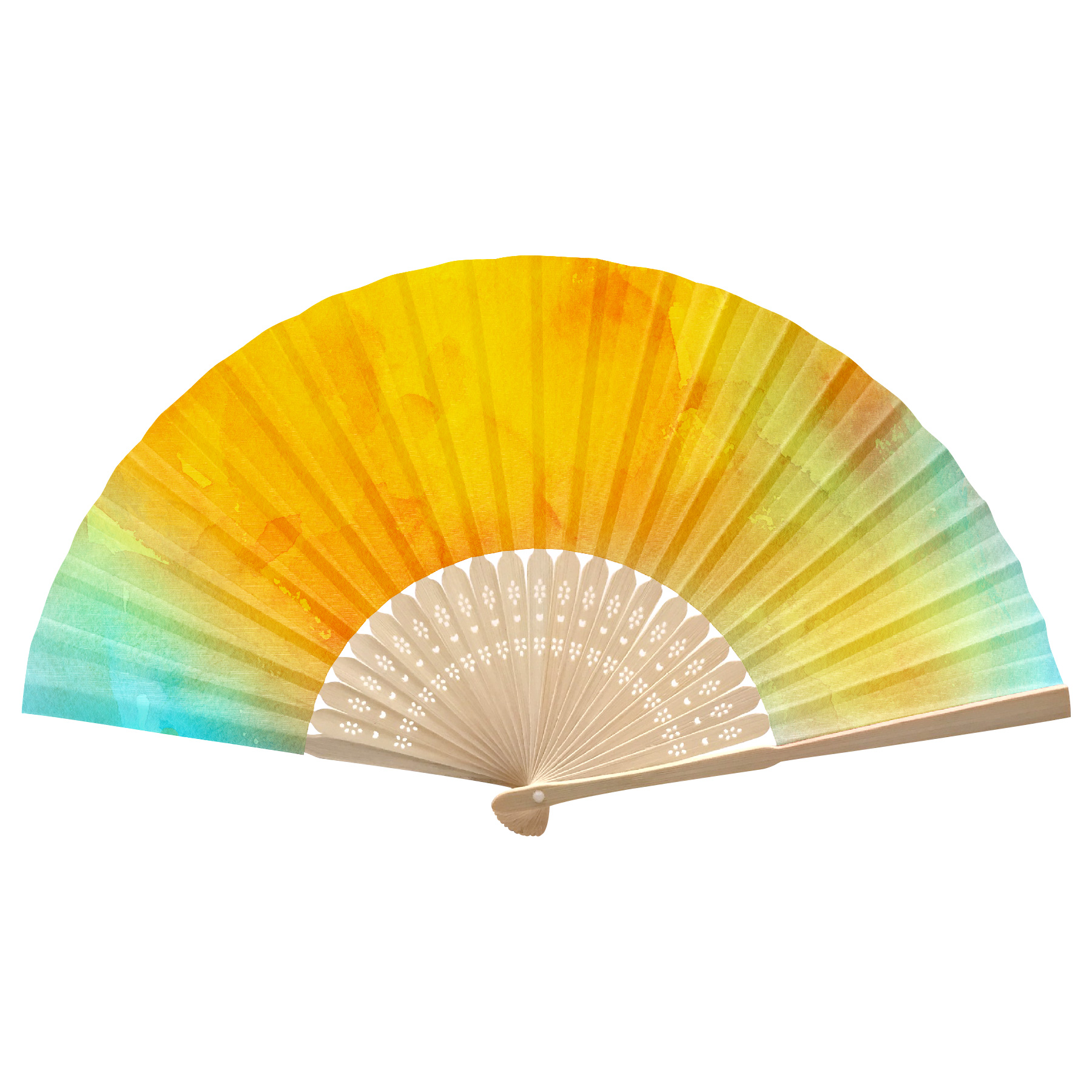 Foldable Bamboo Fan 3