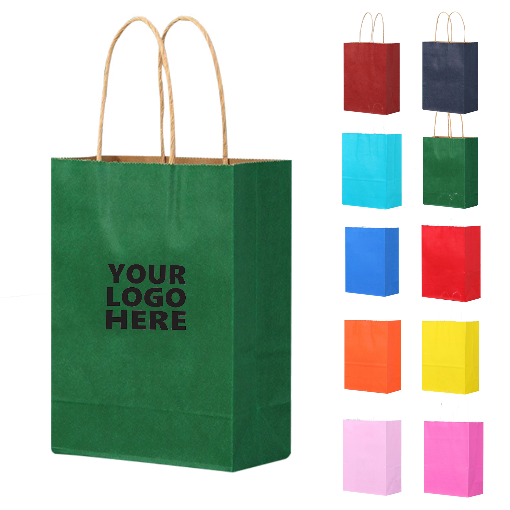 Recyclable Kraft Paper Handbag 2