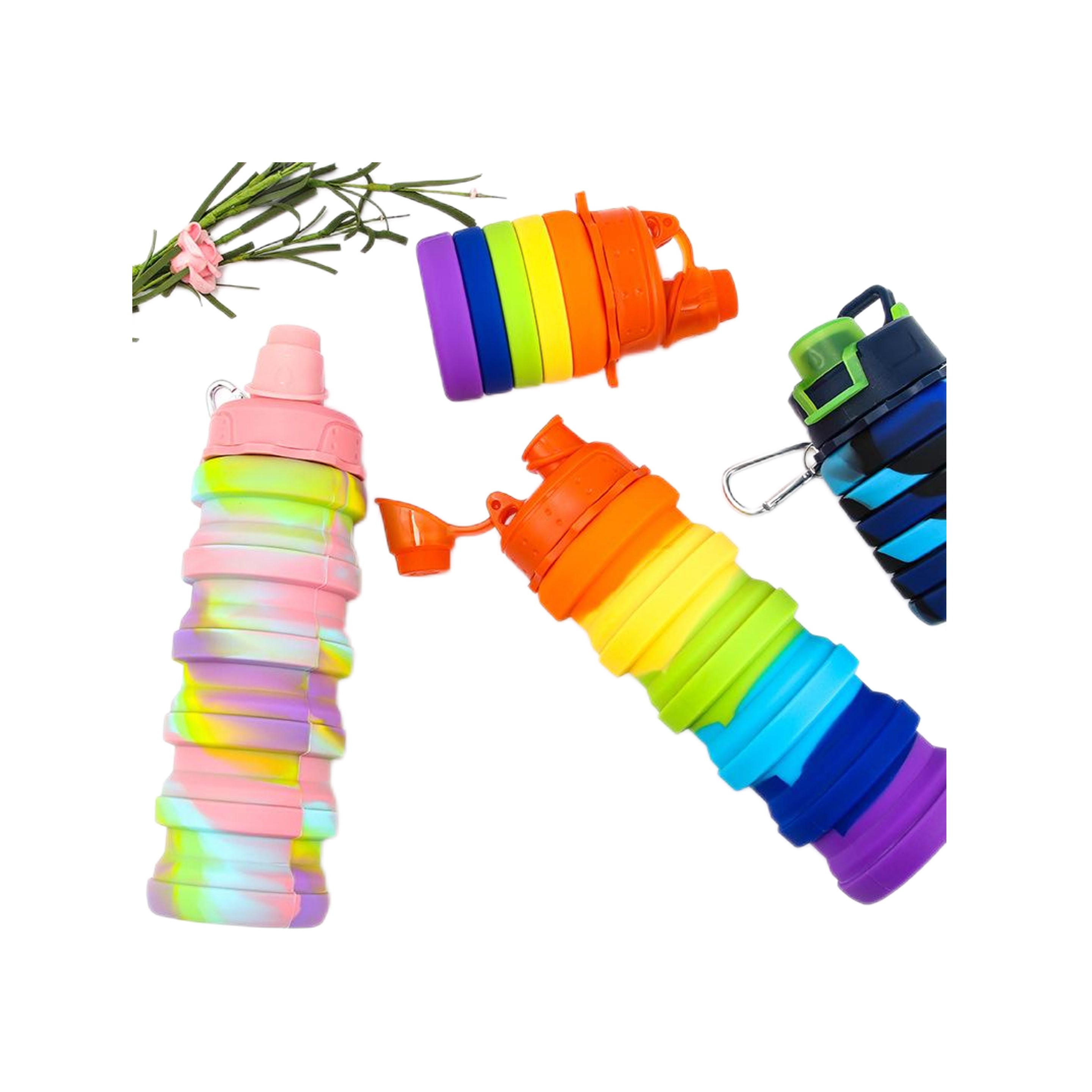 Silicone Foldable Water Bottle (direct import) 2