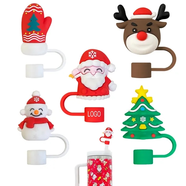 New Christmas Straw Topper