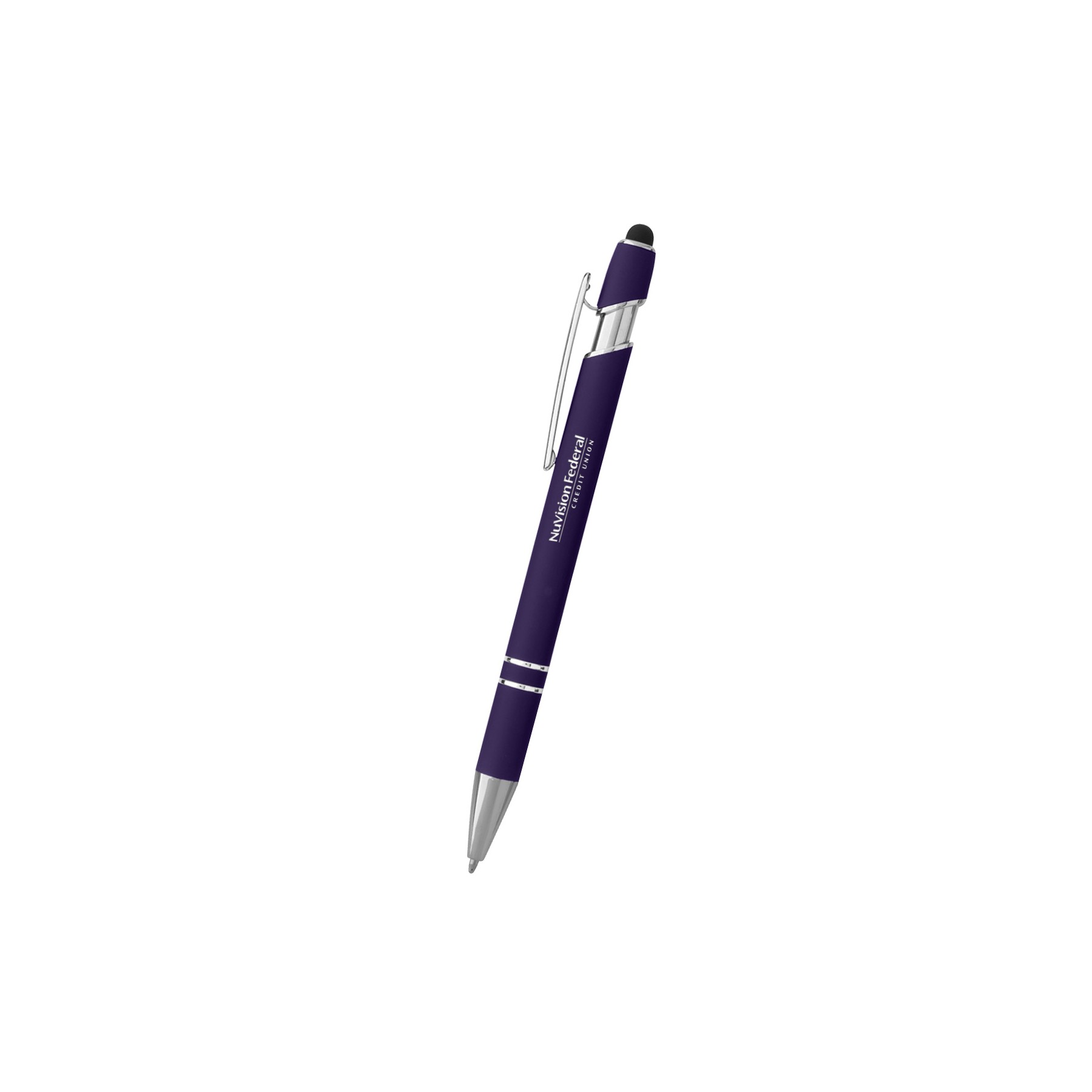 Ellipse Softy Brights w/Stylus - Laser Engraved - Metal Pen 2