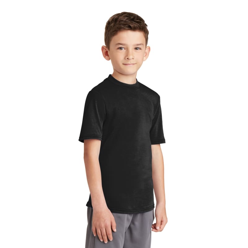 Port & Company Youth Performance Blend Tee. 10