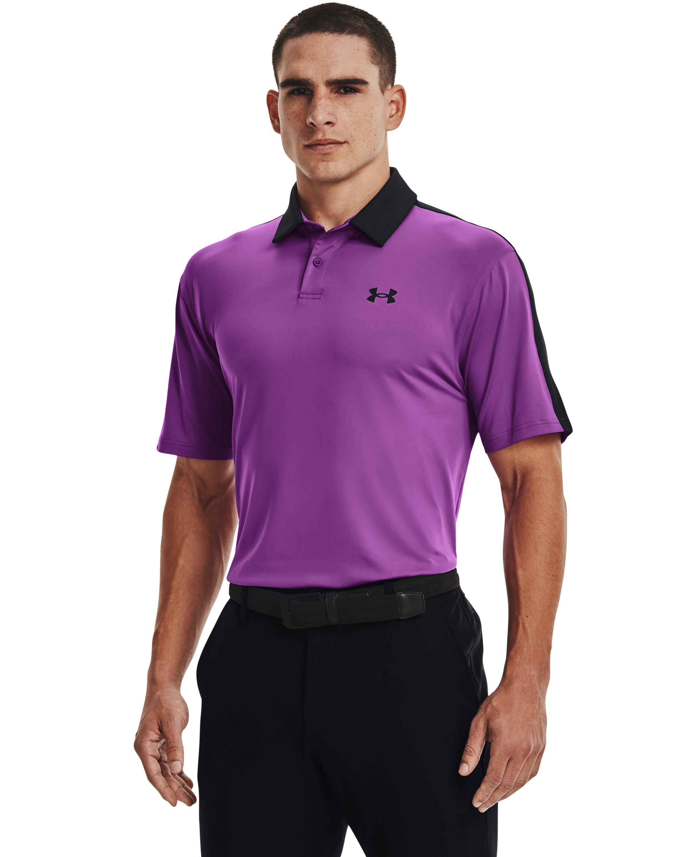 UA Tee To Green Blocked Men's Polo 7