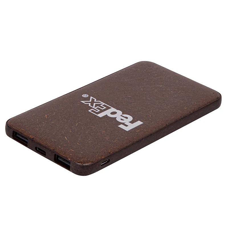 Sustainable Coconut 5,000mAh Power Bank 4