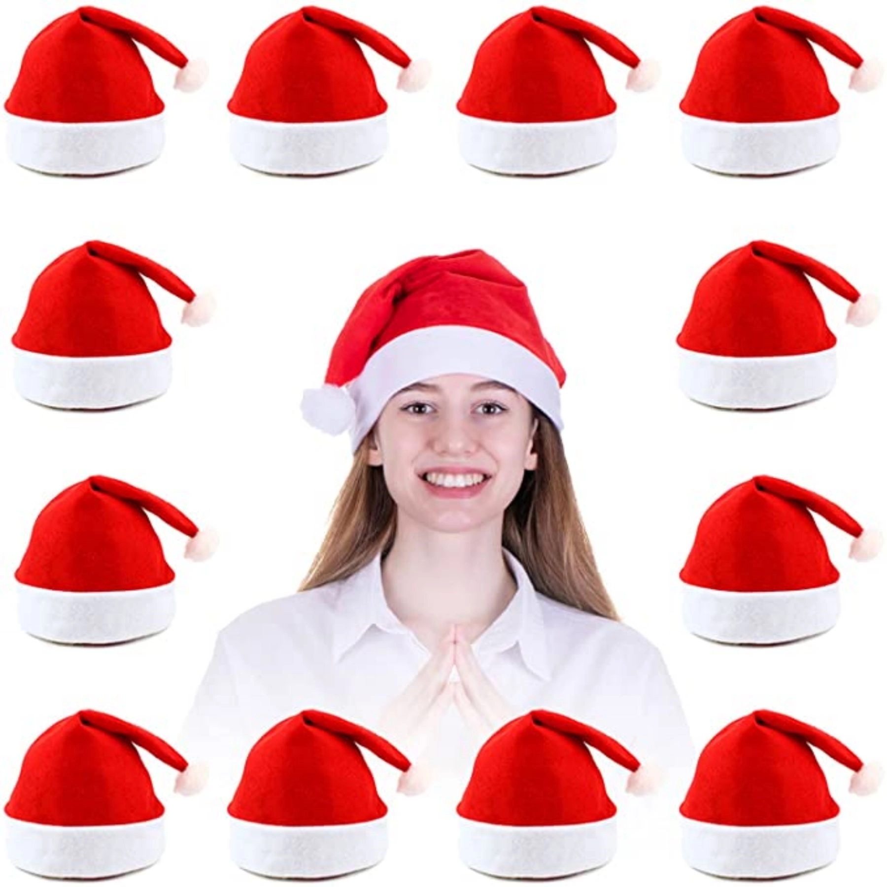 Christmas Xmas Party Santa Hat For Adults 11