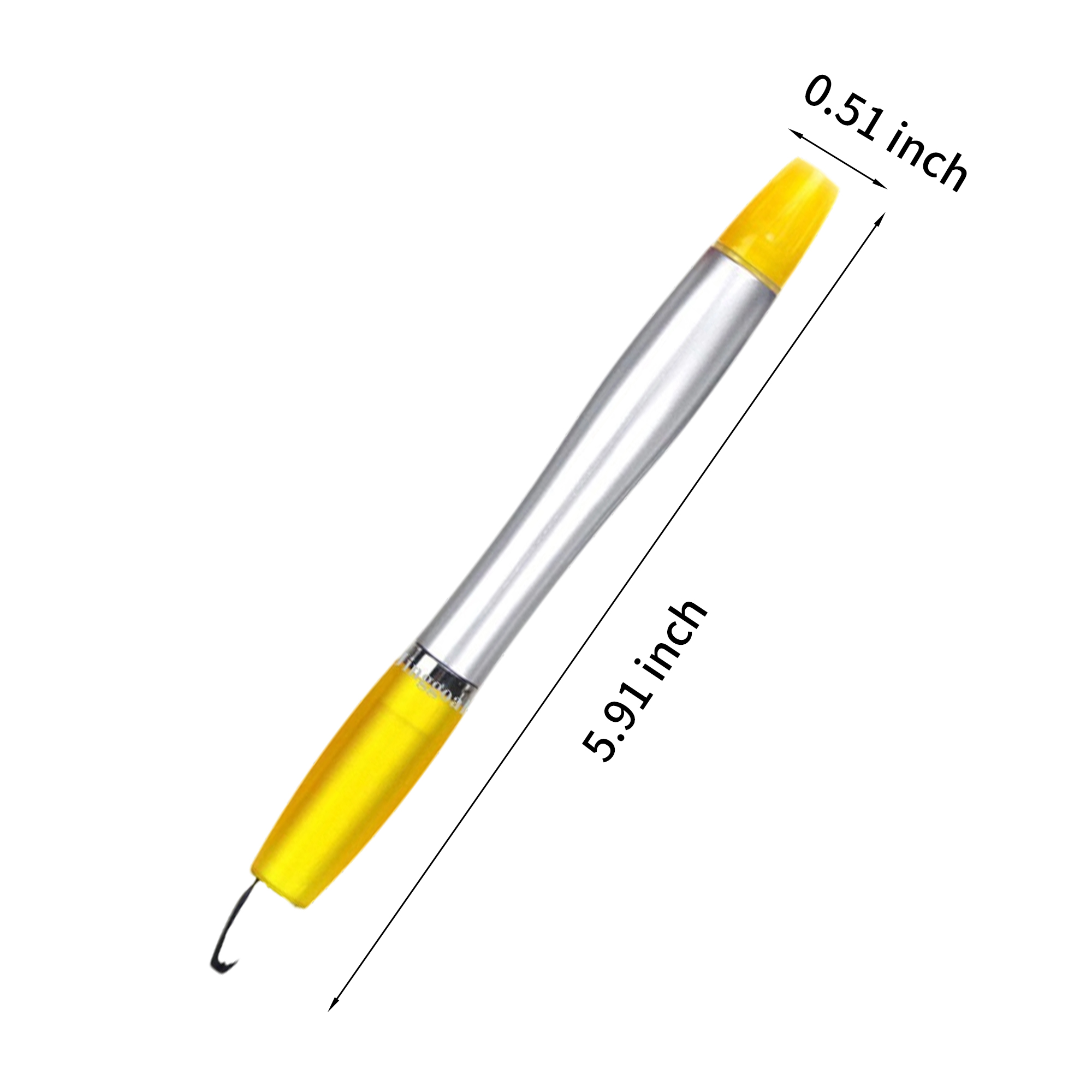 ABS Plastic 3" 1 Stylus Highlighter Ballpoint Pen With Comfort Grip 4