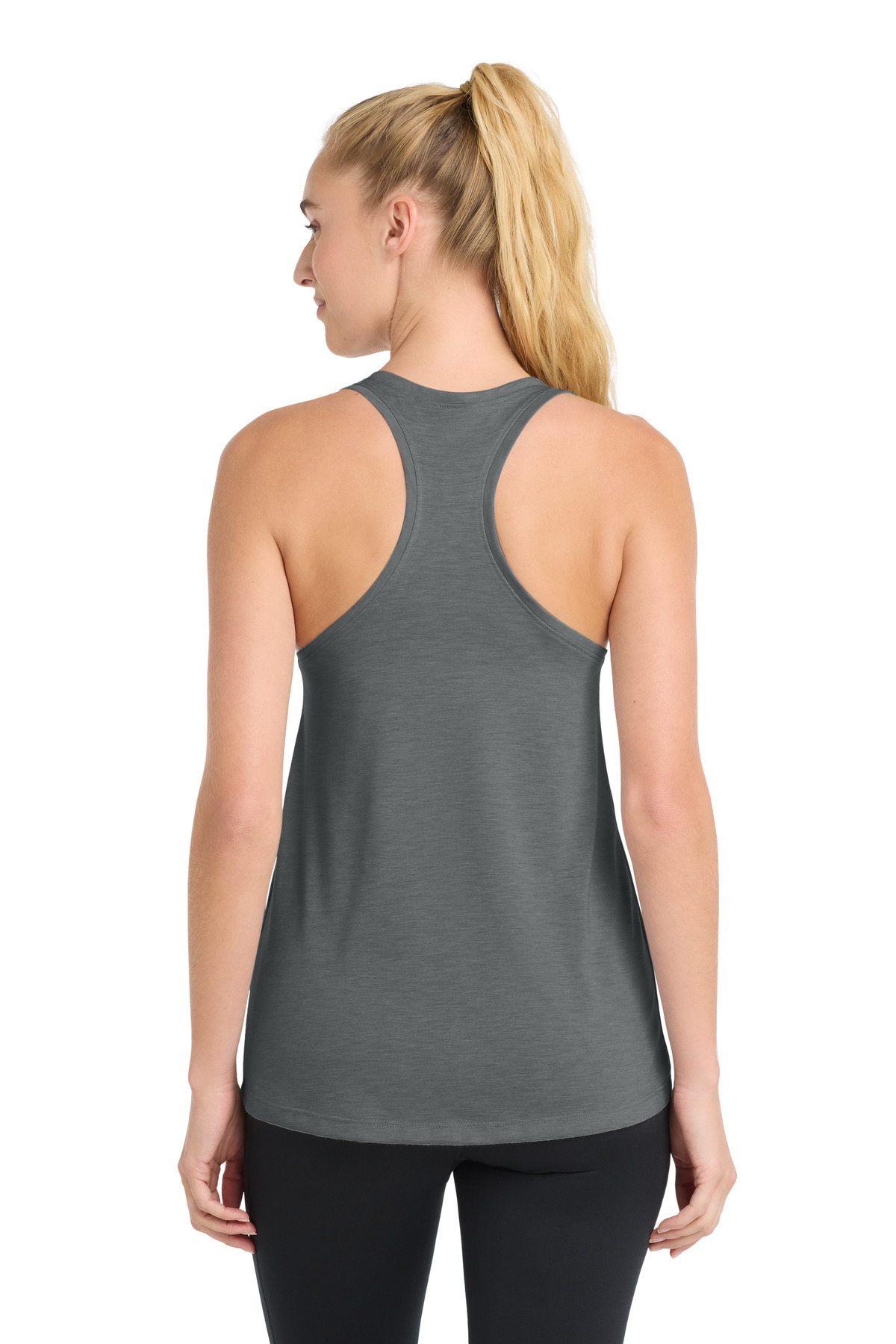 Sport-Tek Women's PosiCharge Tri-Blend Wicking Tank. LST402 39